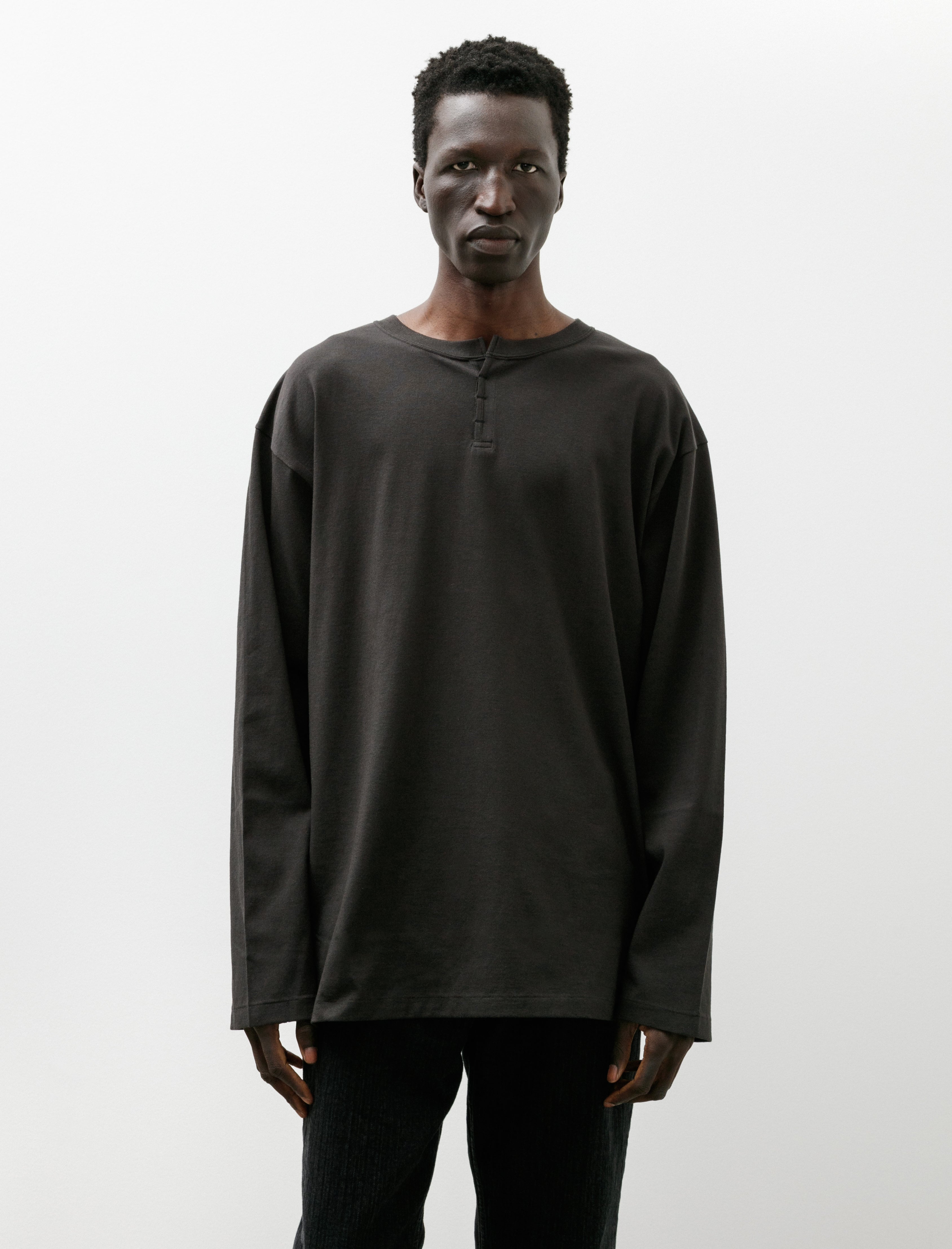 Blackbird Fake Henryneck Black