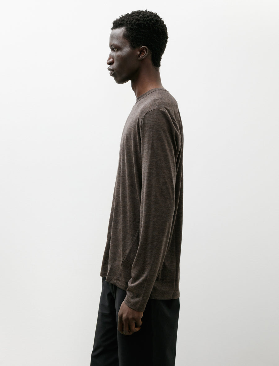 Frame LS Shirt Sable Heather - Image 3
