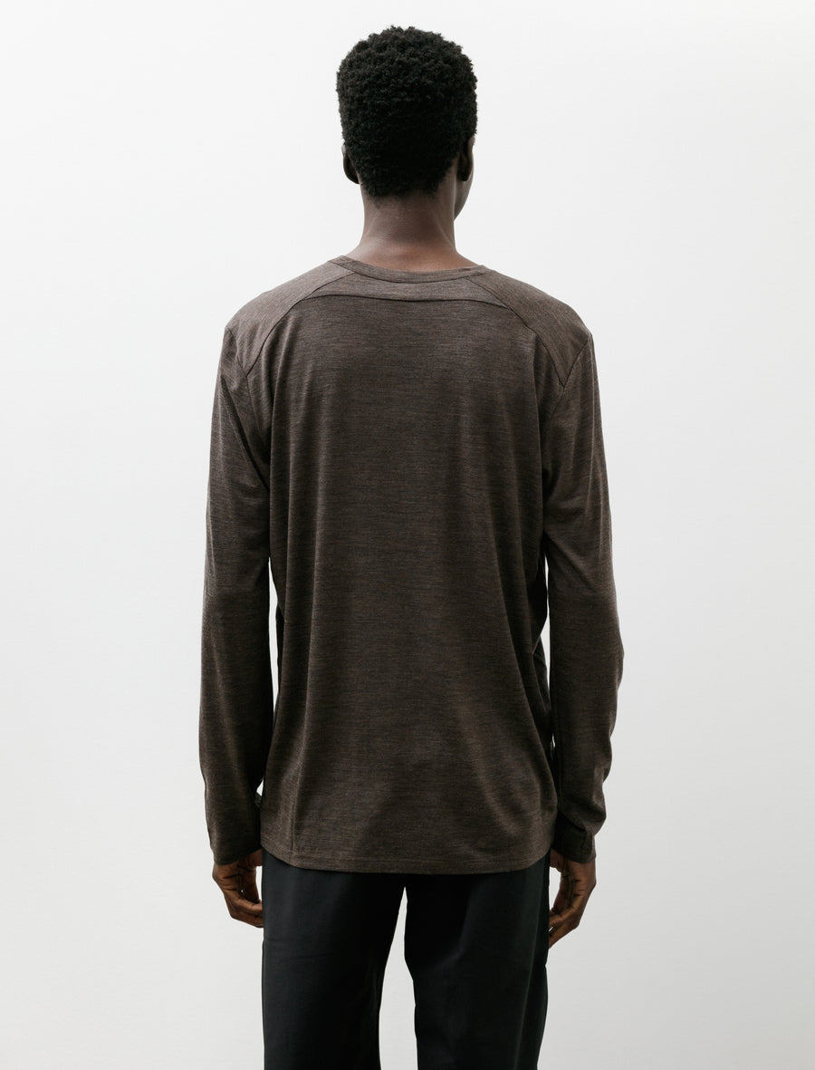Frame LS Shirt Sable Heather - Image 2