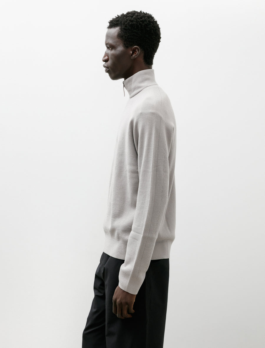 Conic Wool Half Zip Silkstone - Image 3