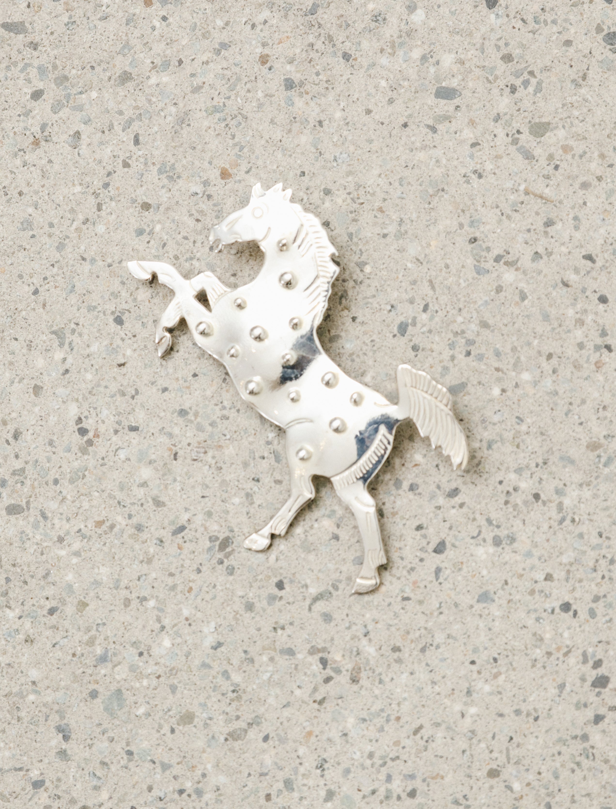 Cawley Giddy Up Pin Silver