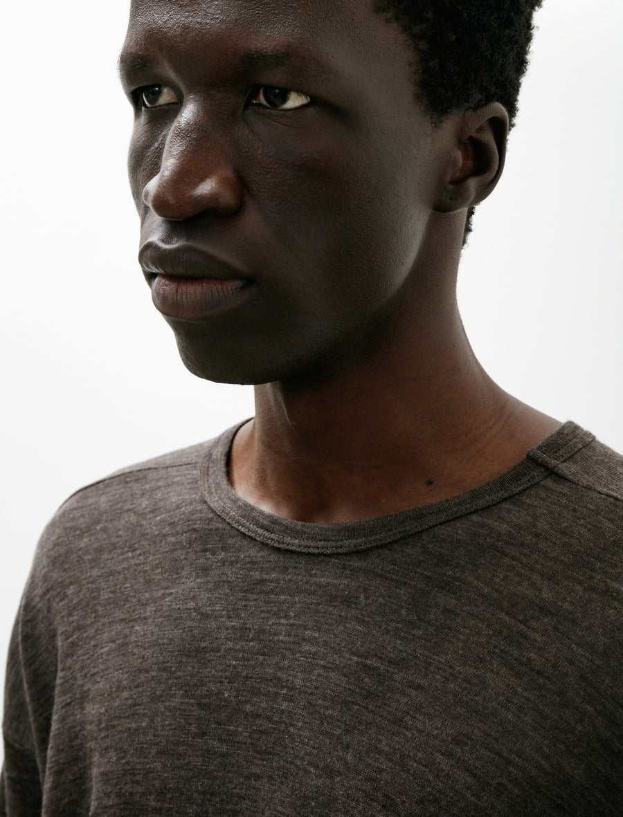 Luno Longsleeve Organic Wool Charcoal - Image 4