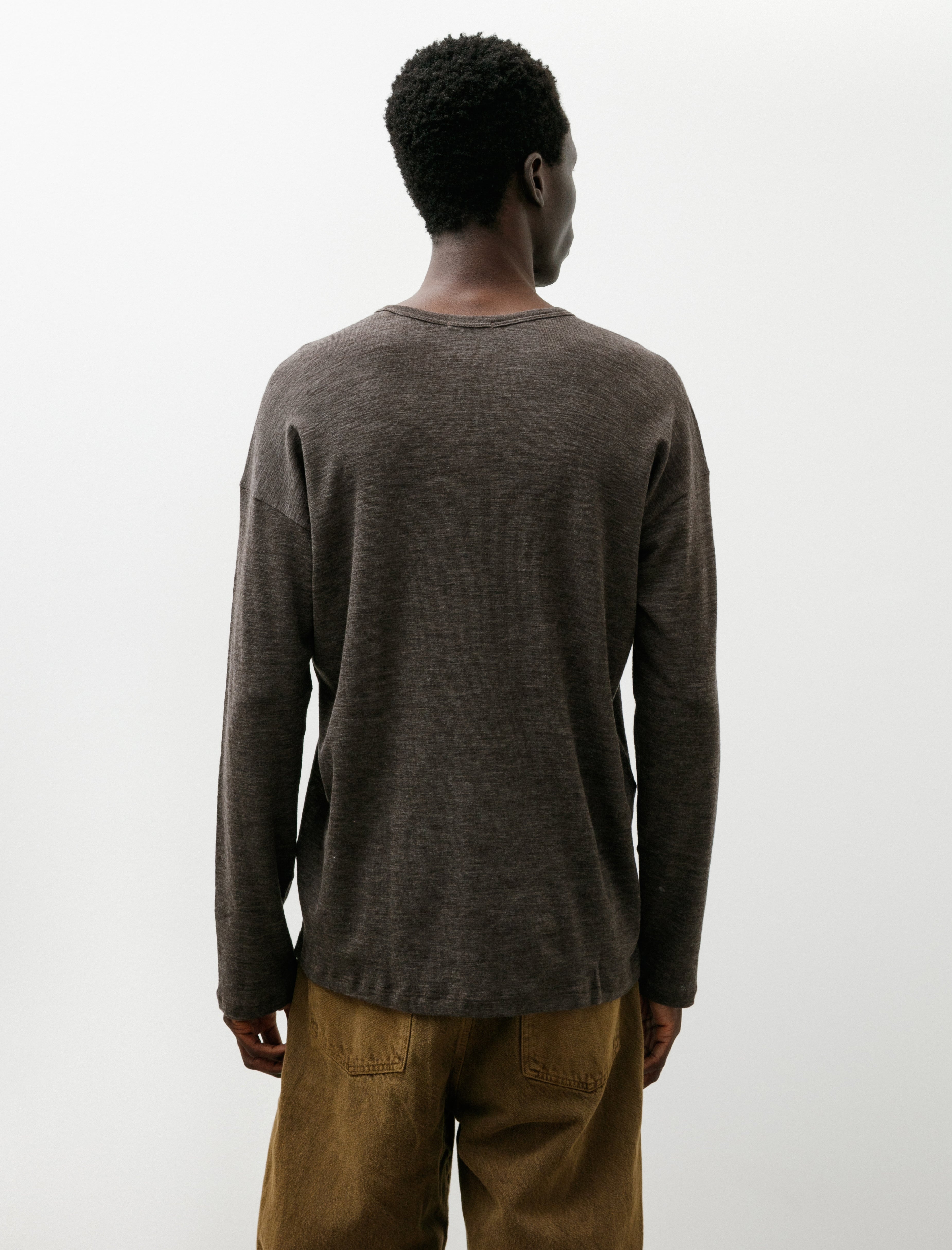 Sono Luno Longsleeve Organic Wool Charcoal