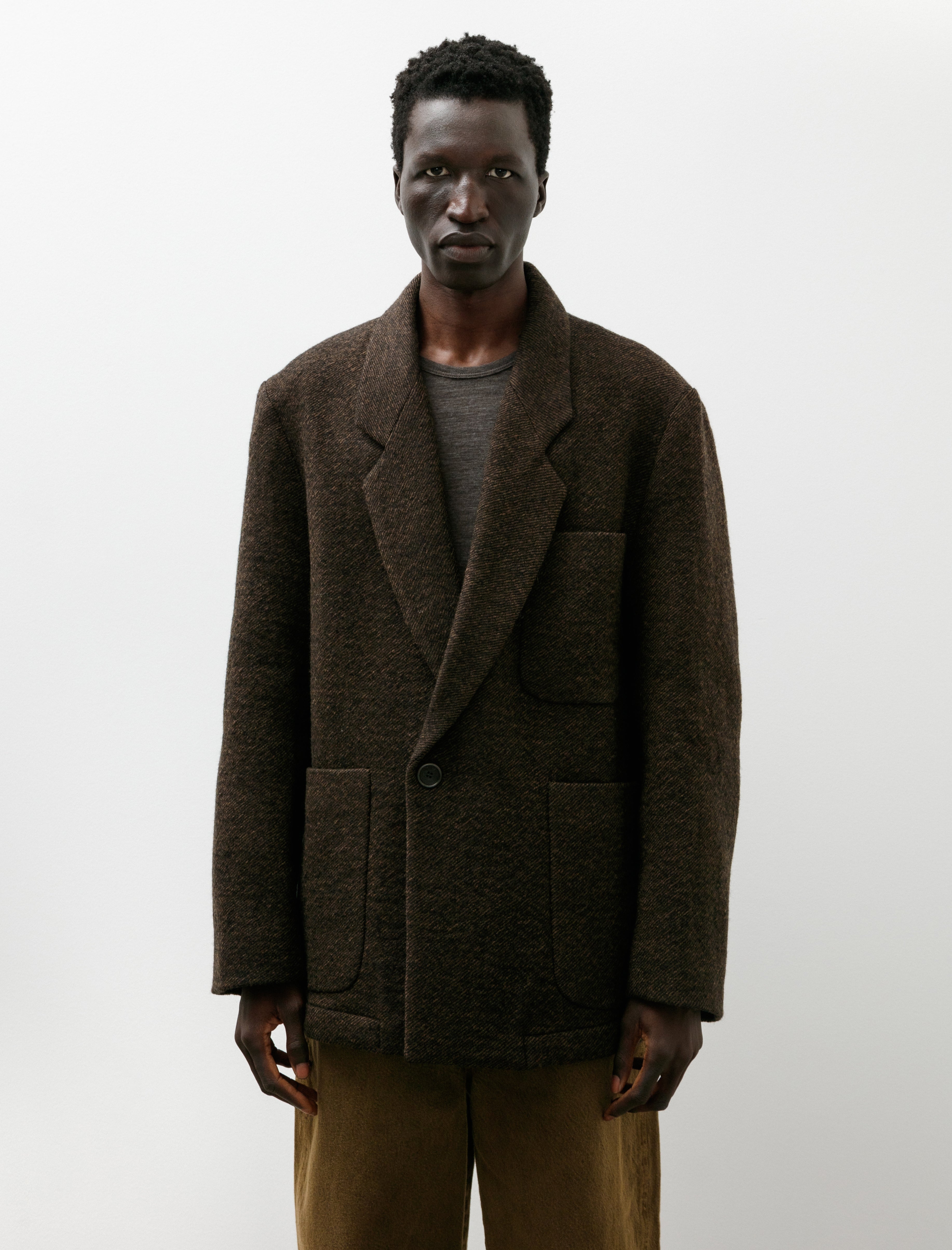 Sono Juri Jacket Wool Black Mud