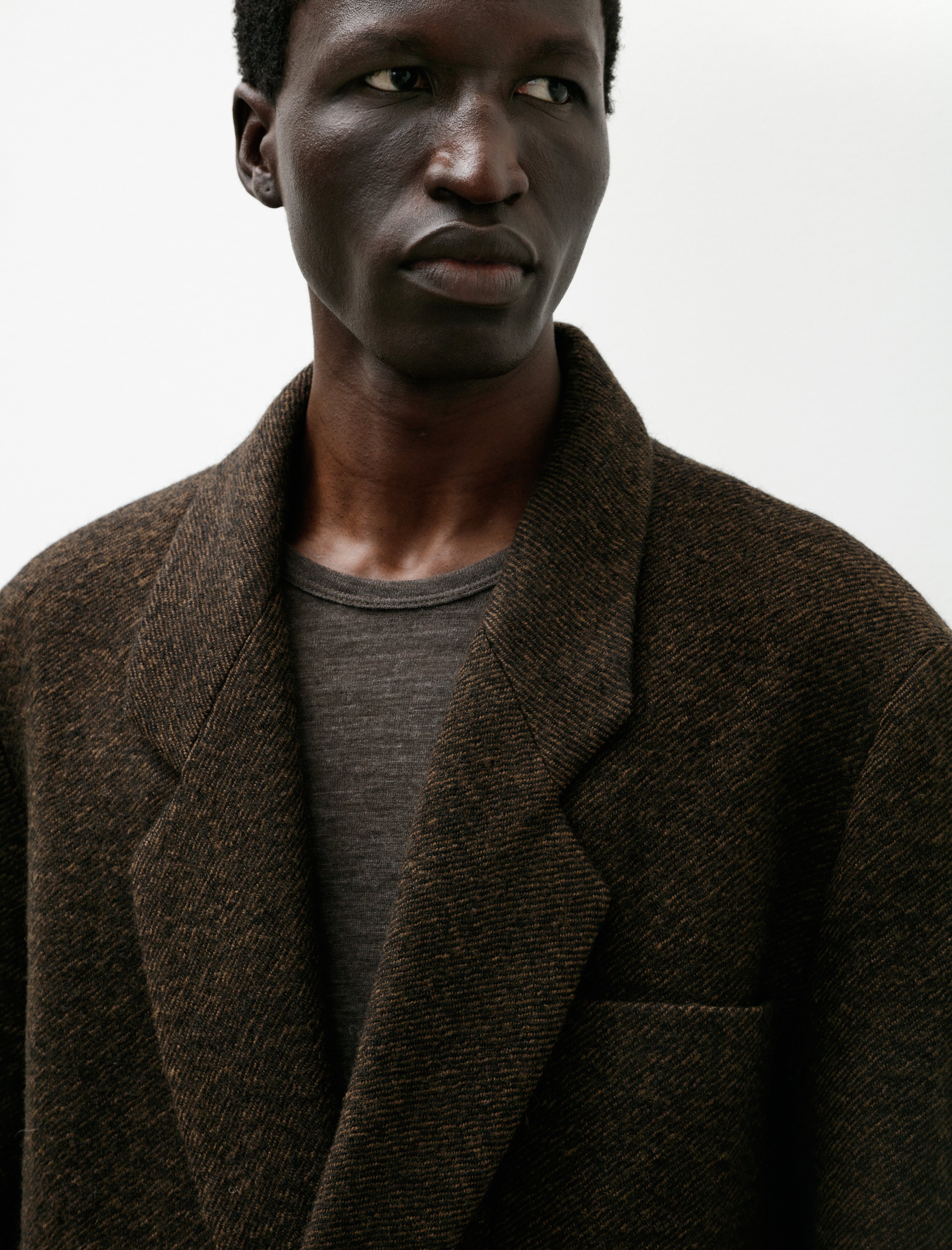 Sono Juri Jacket Wool Black Mud