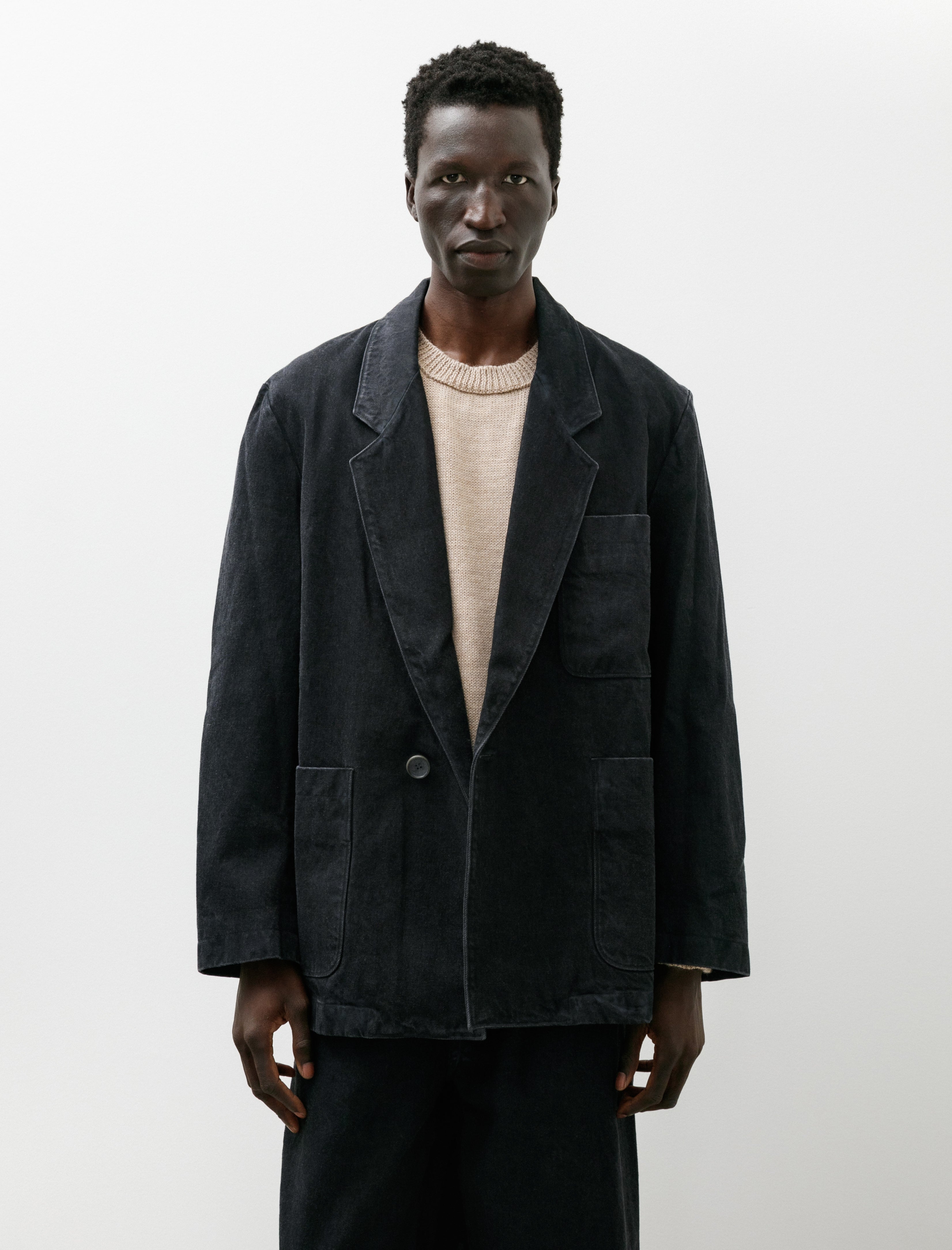 Sono Juri Jacket Organic Cotton Black
