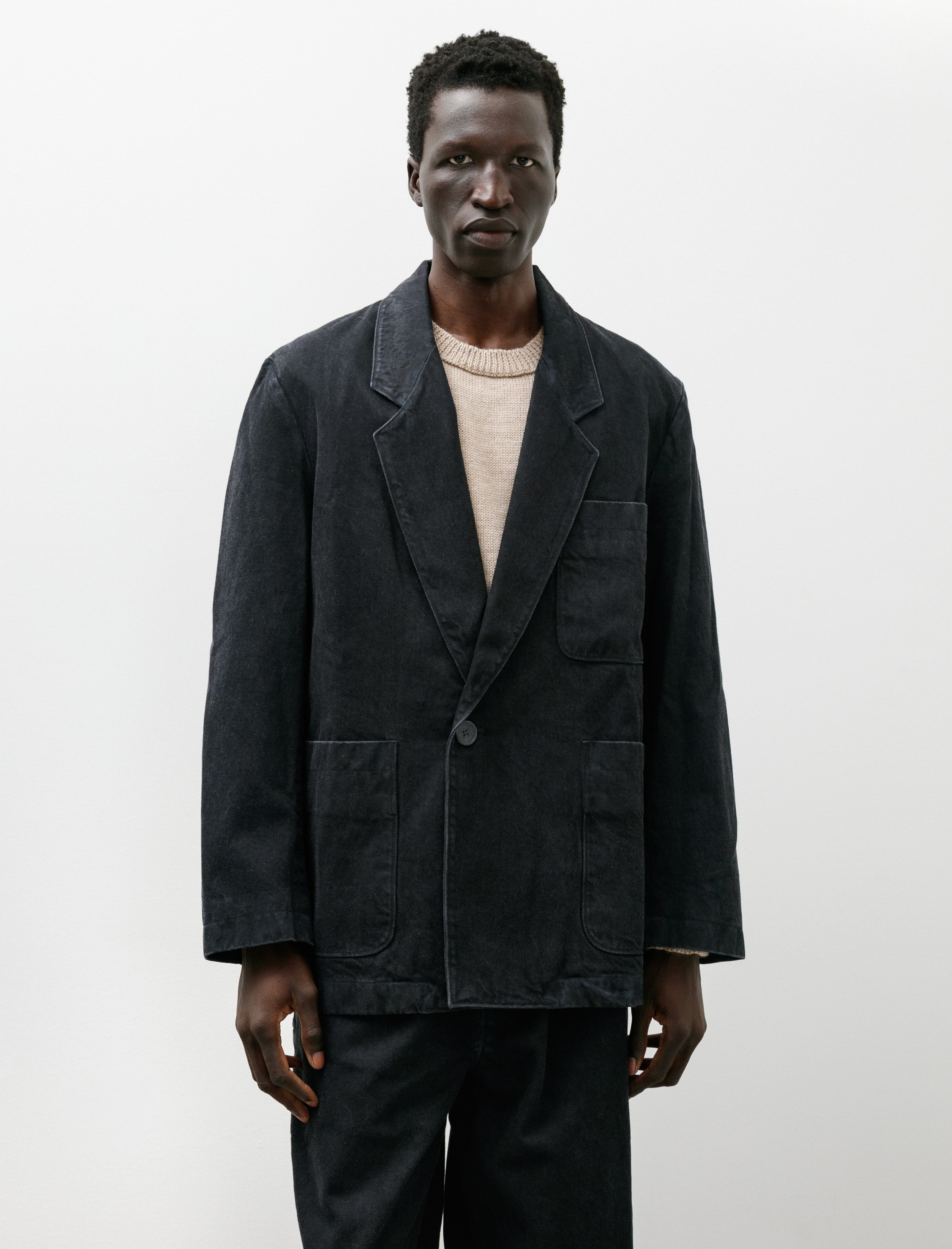 Sono Juri Jacket Organic Cotton Black