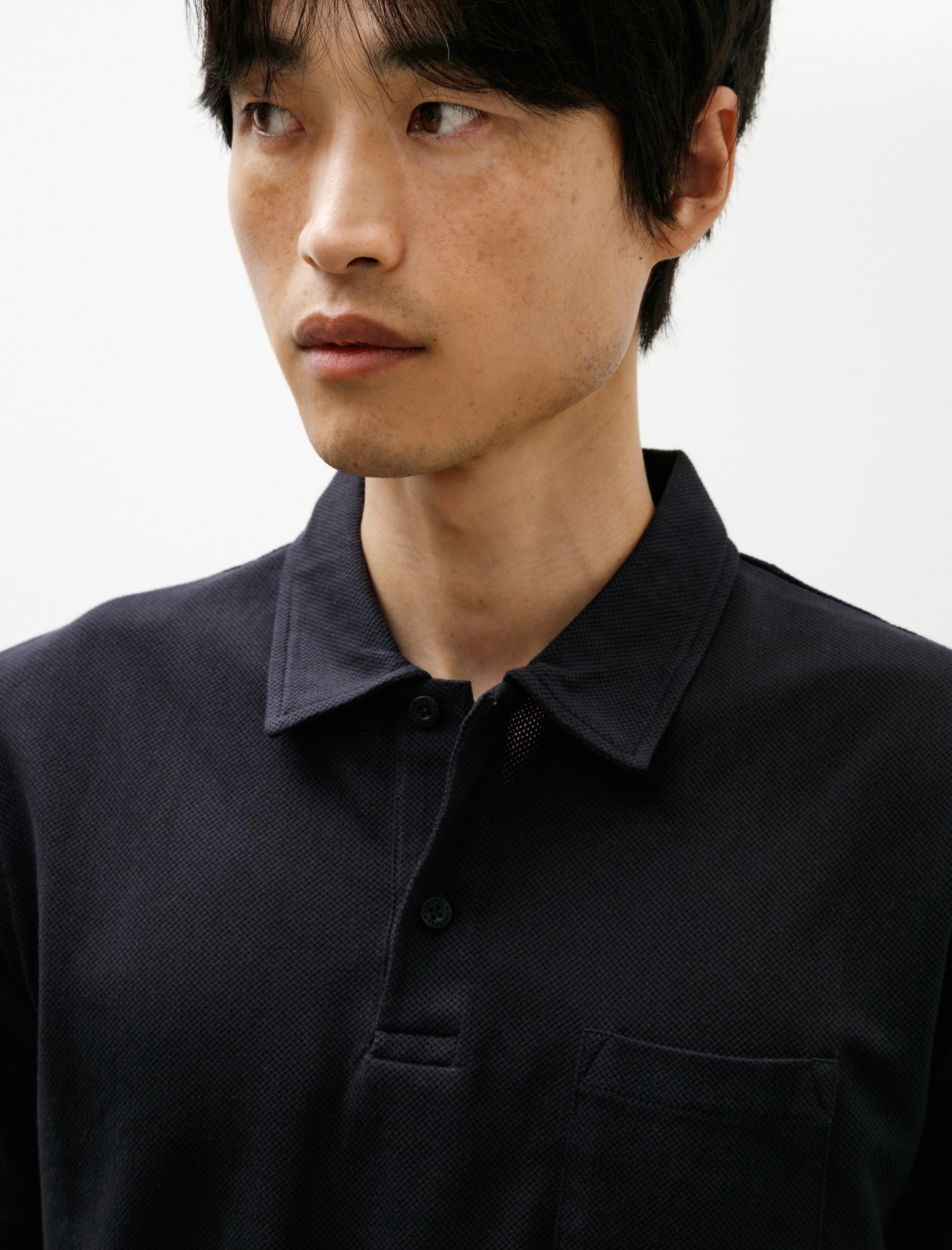 Sunspel Riviera Polo Midnight Navy