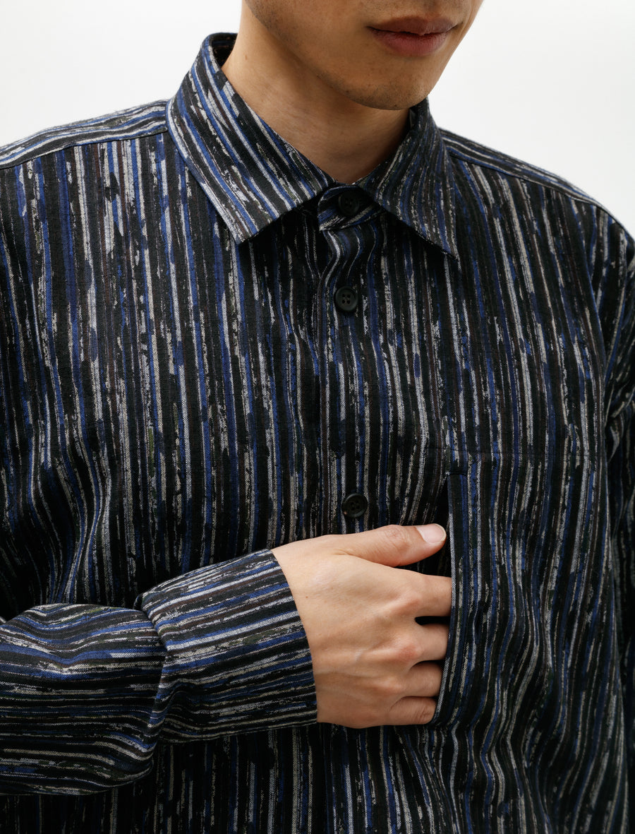 Curviness Shirt Pigment Print Charcoal Grey - Image 4