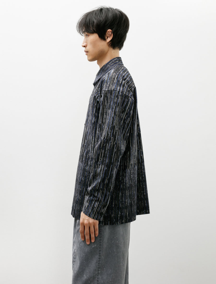 Curviness Shirt Pigment Print Charcoal Grey - Image 3