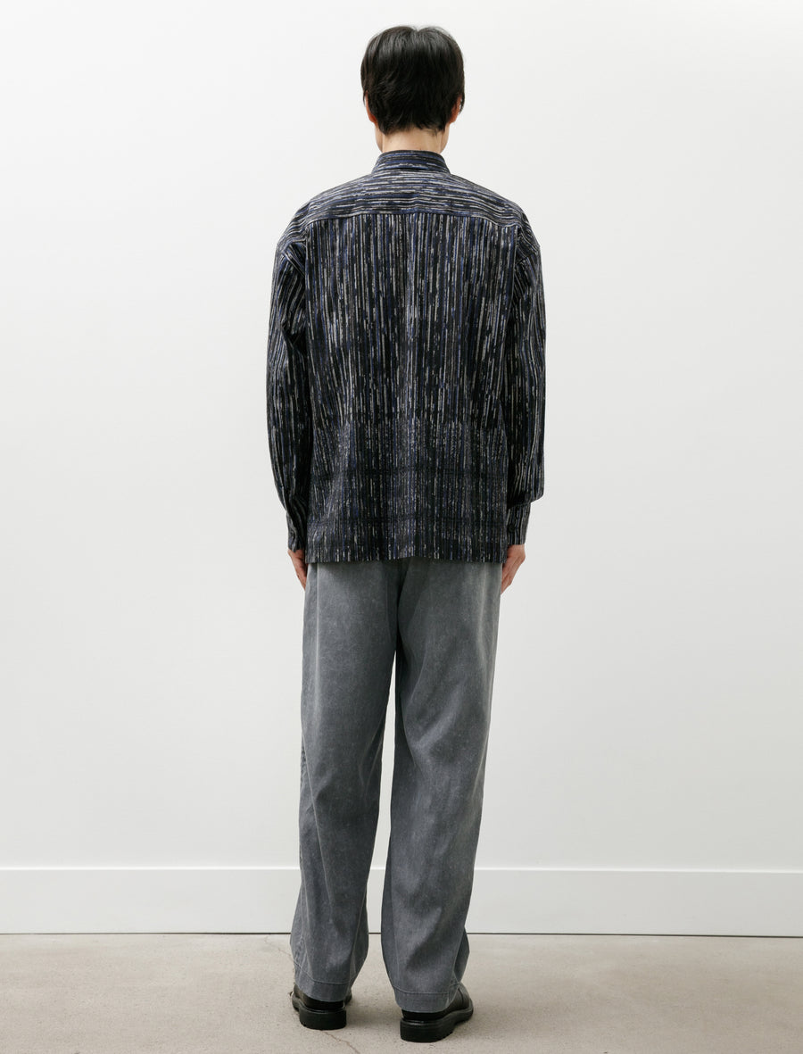 Curviness Shirt Pigment Print Charcoal Grey - Image 7