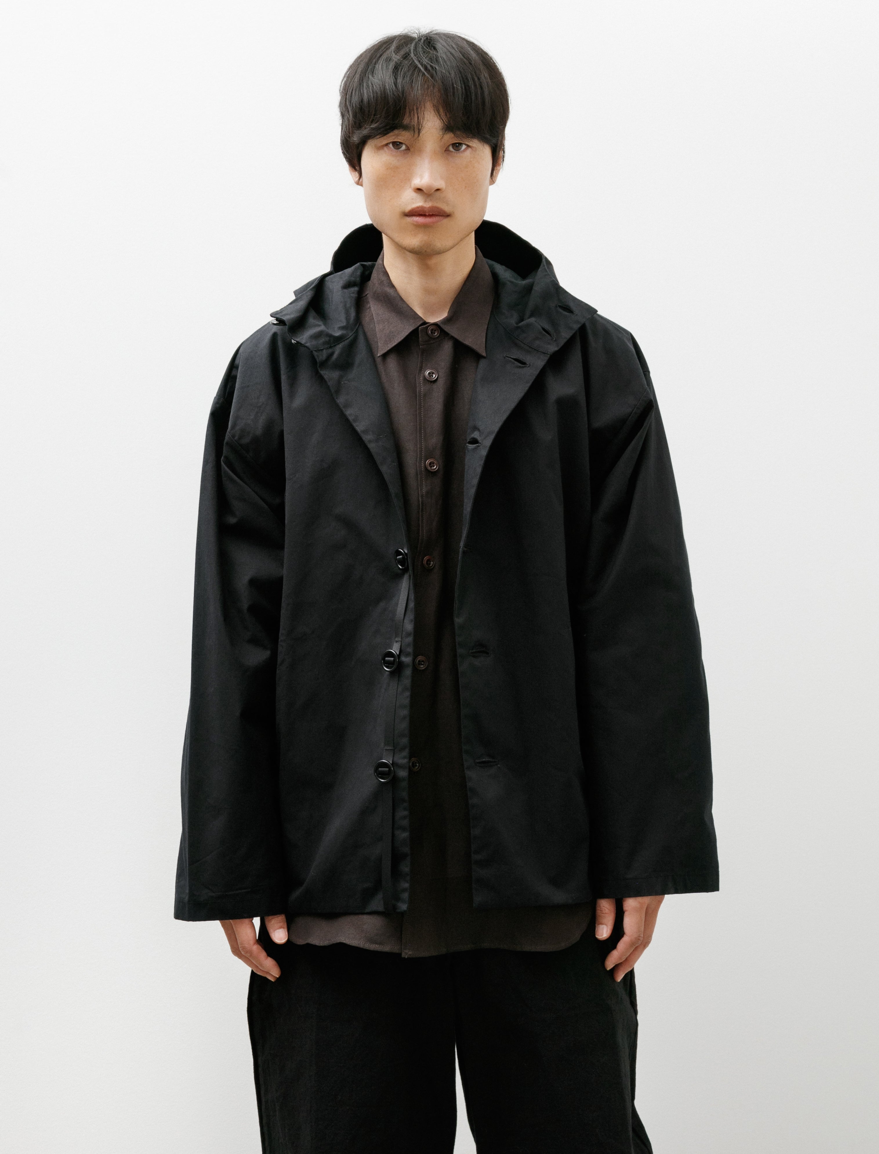 MAN-TLE R0Y3 Gill Jacket Black Master Shield