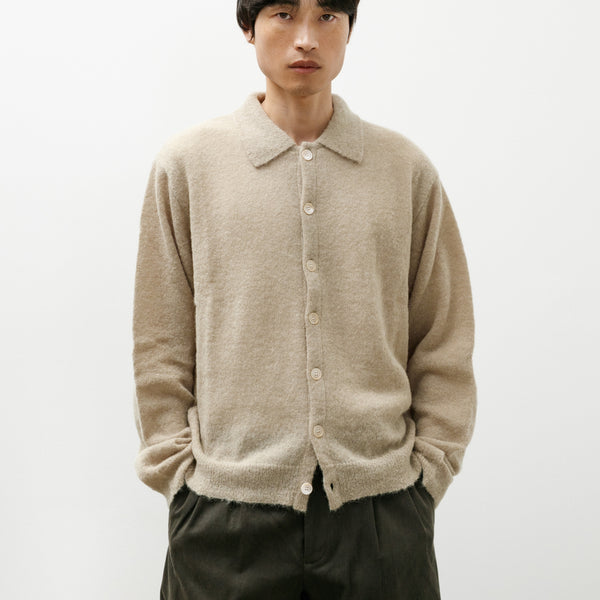 平本蓮選手着用 UNTORN Fuzzy Knit Polo Cardigan nbrmenjuly92026ecommkim-