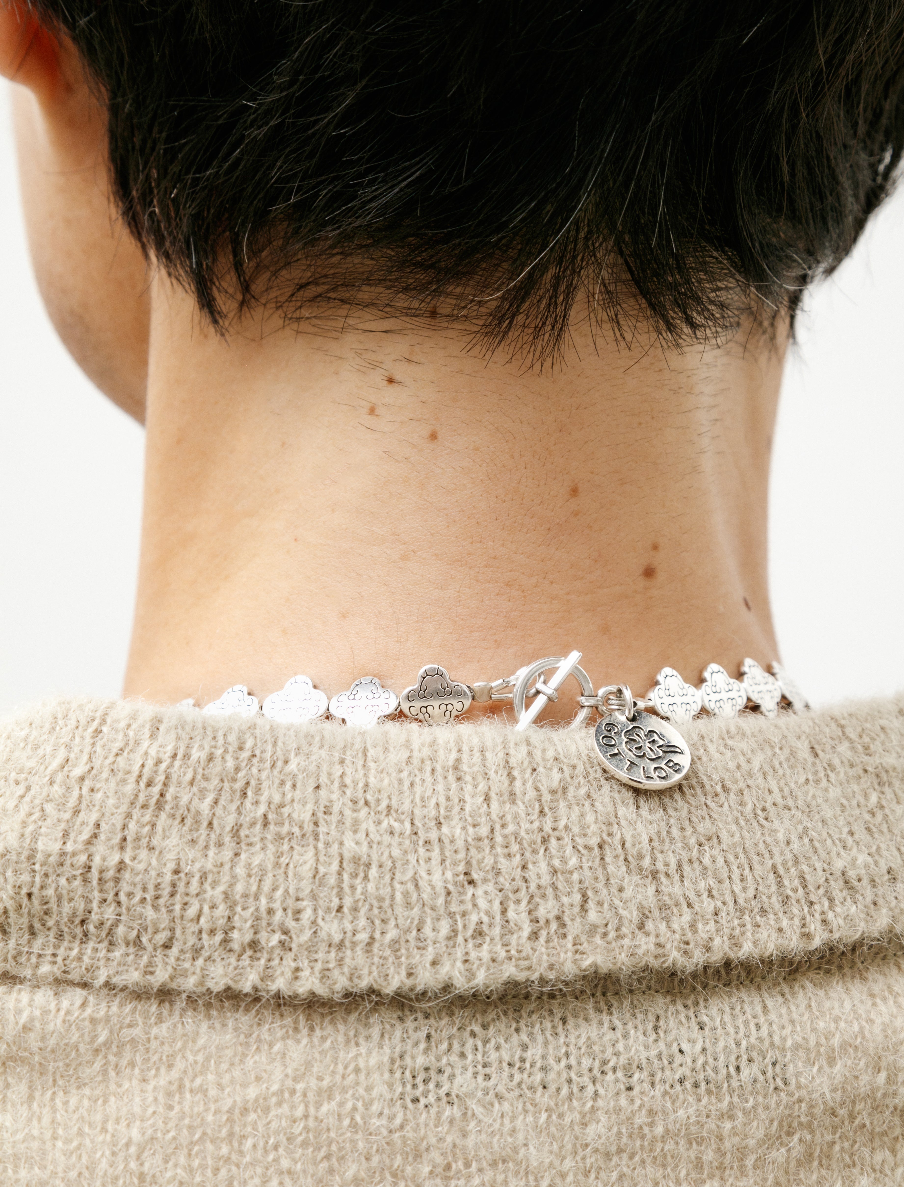 Gottlob Necklace No. 1 Silver Long