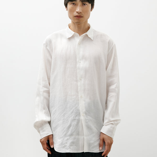 Maatee and Sons Short Point Ramie Shirt Aloe – Neighbour