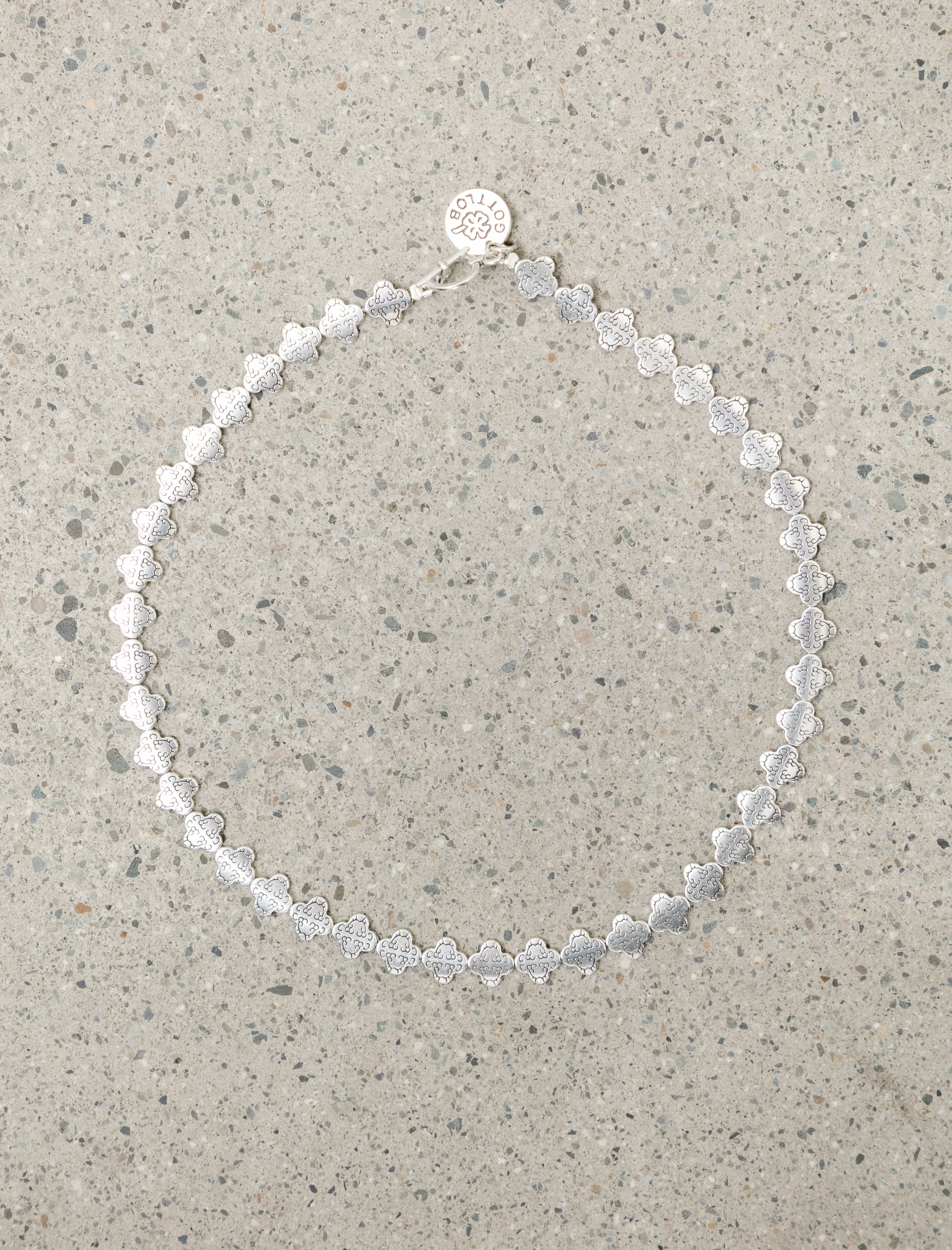 Gottlob Necklace No. 1 Silver Long