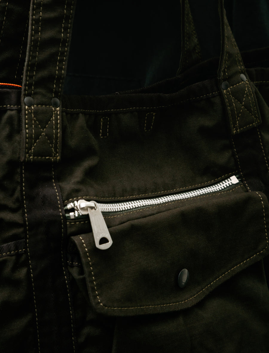 Crag Tote Bag Olive - Image 3