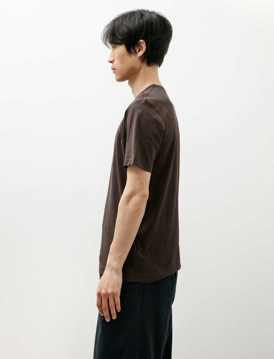 SS Classic T-Shirt Dark Chocolate - Image 4