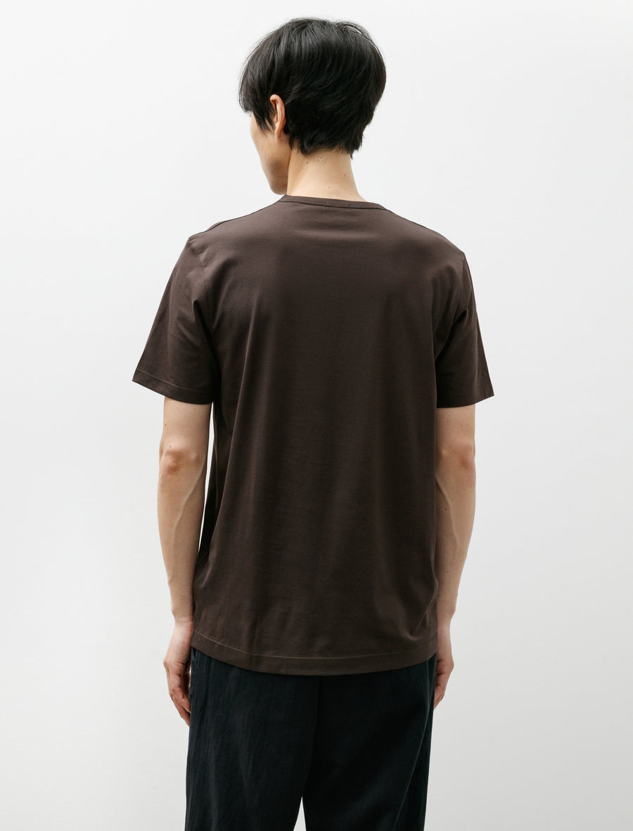 SS Classic T-Shirt Dark Chocolate - Image 2