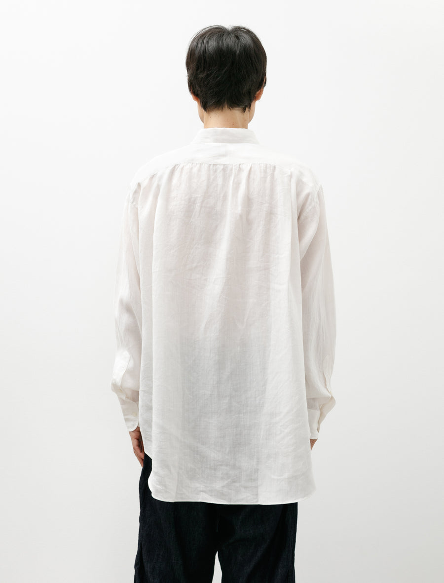 Short Point Ramie Shirt Aloe - Image 2