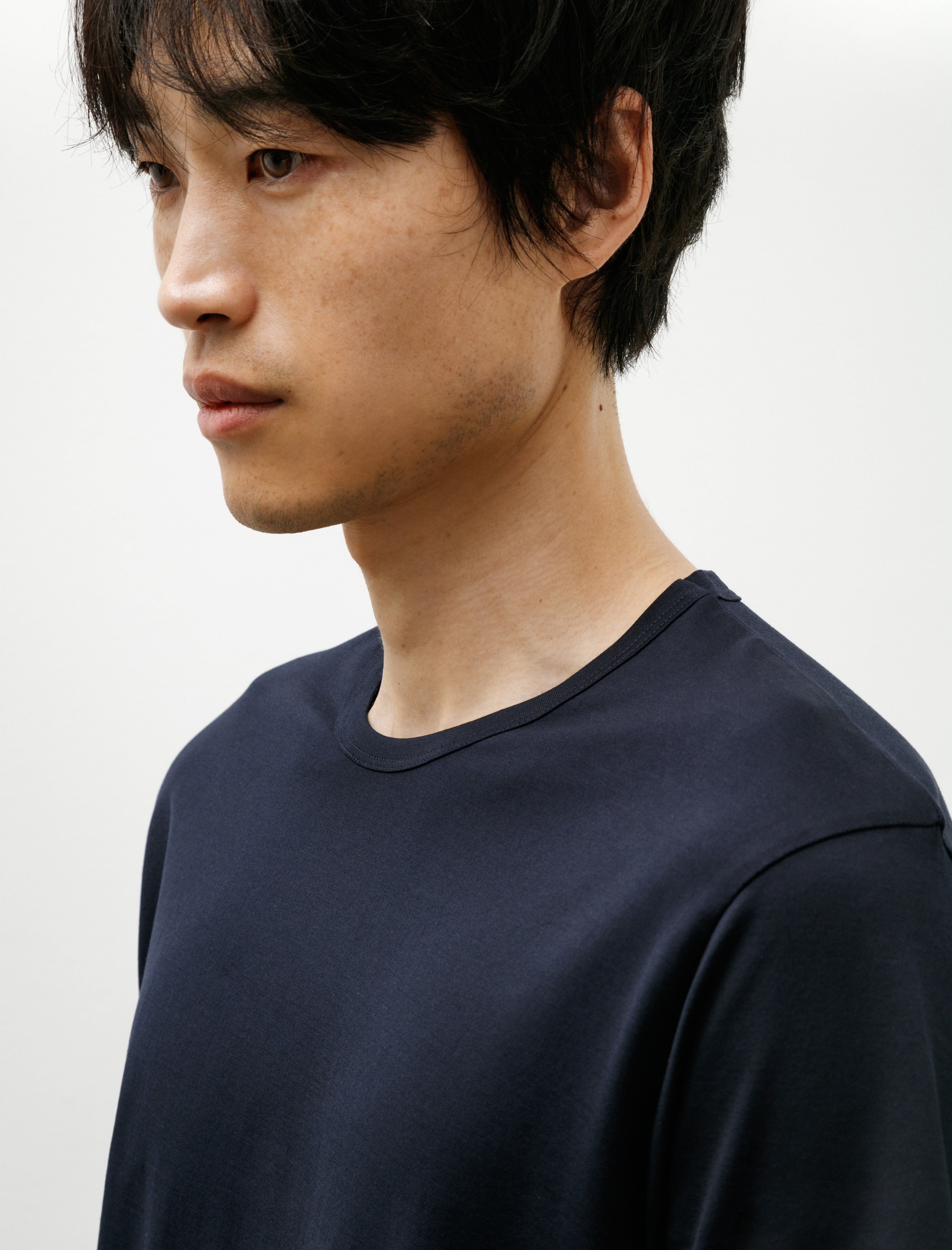 Sunspel SS Classic T-Shirt Midnight Navy