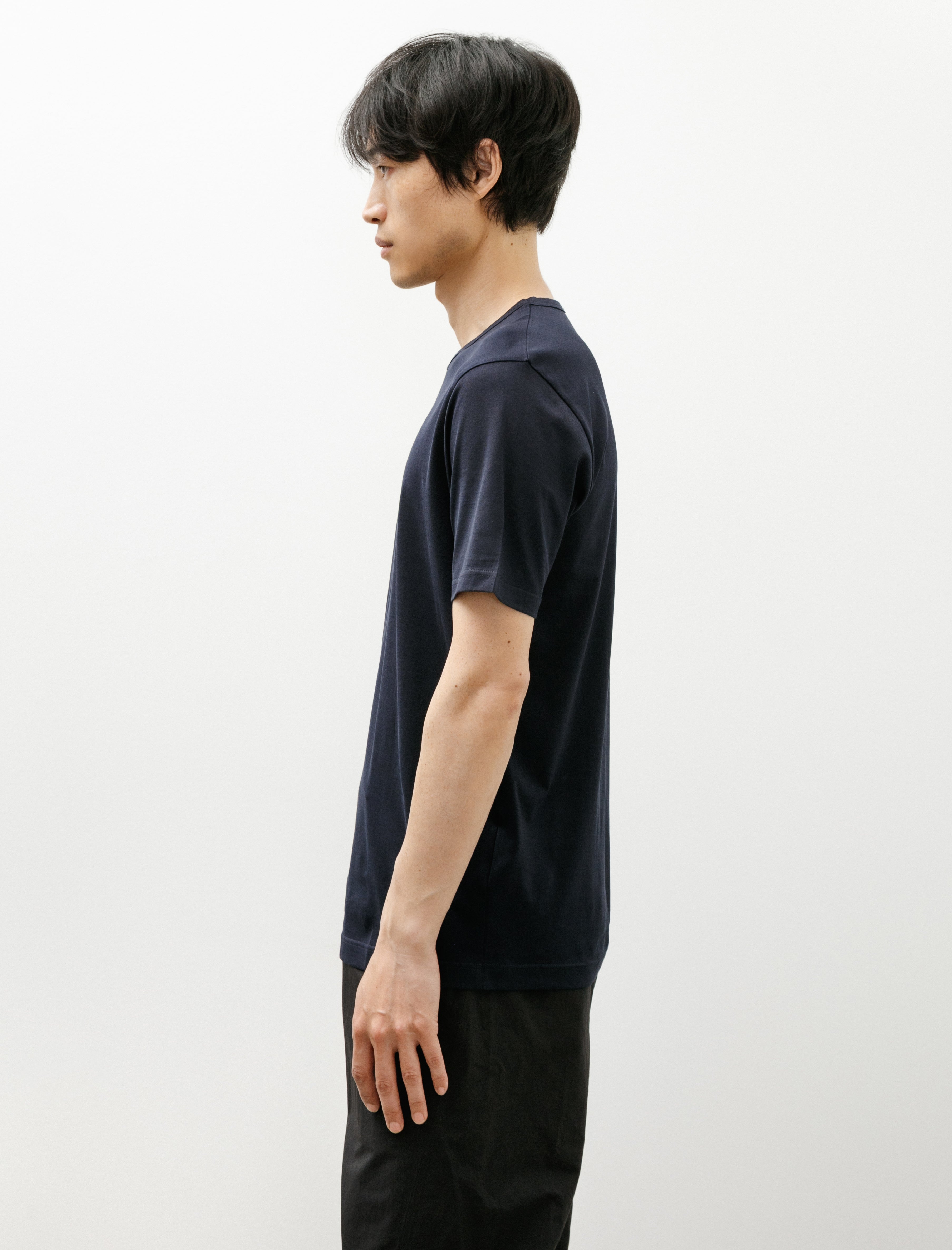 Sunspel SS Classic T-Shirt Midnight Navy