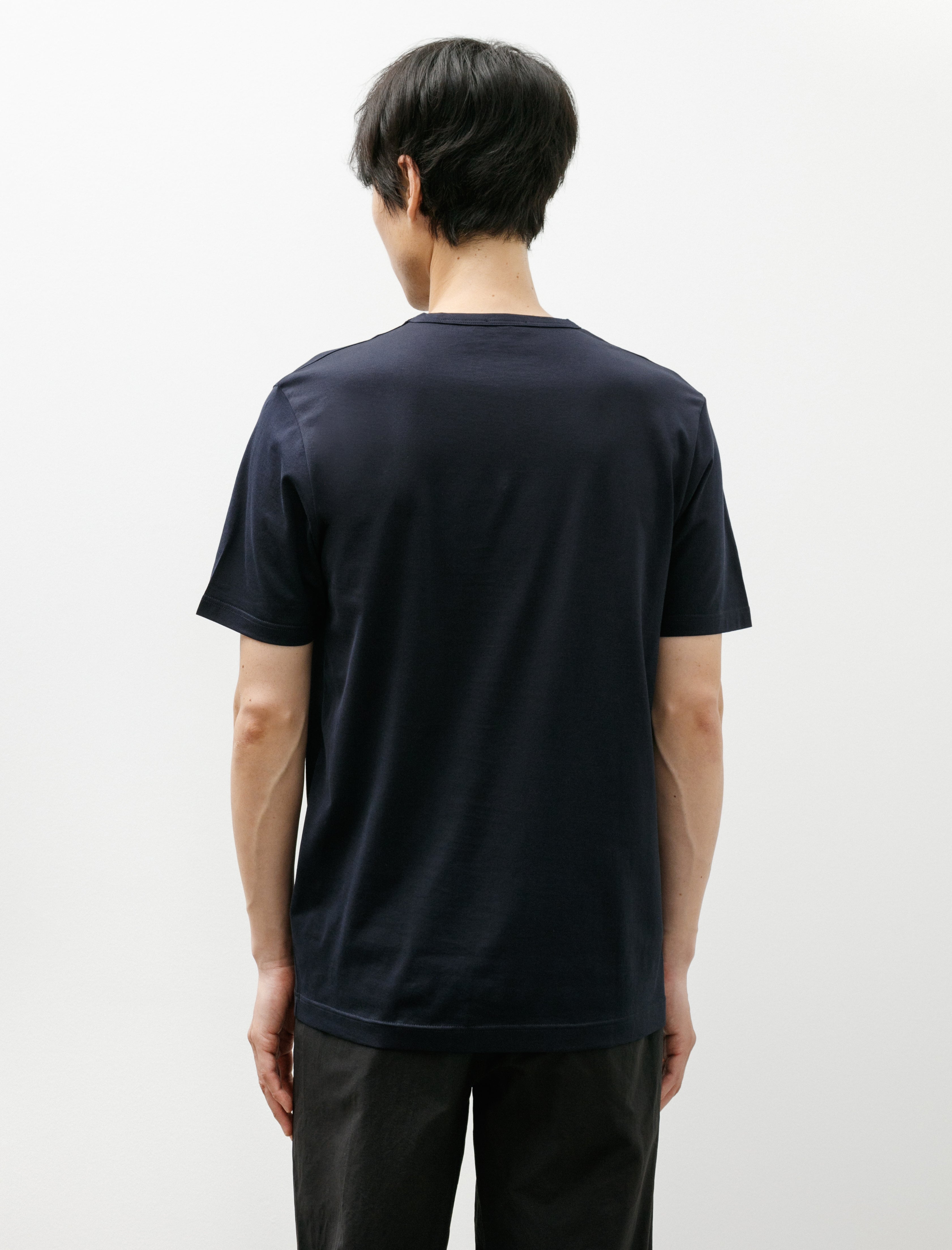 Sunspel SS Classic T-Shirt Midnight Navy