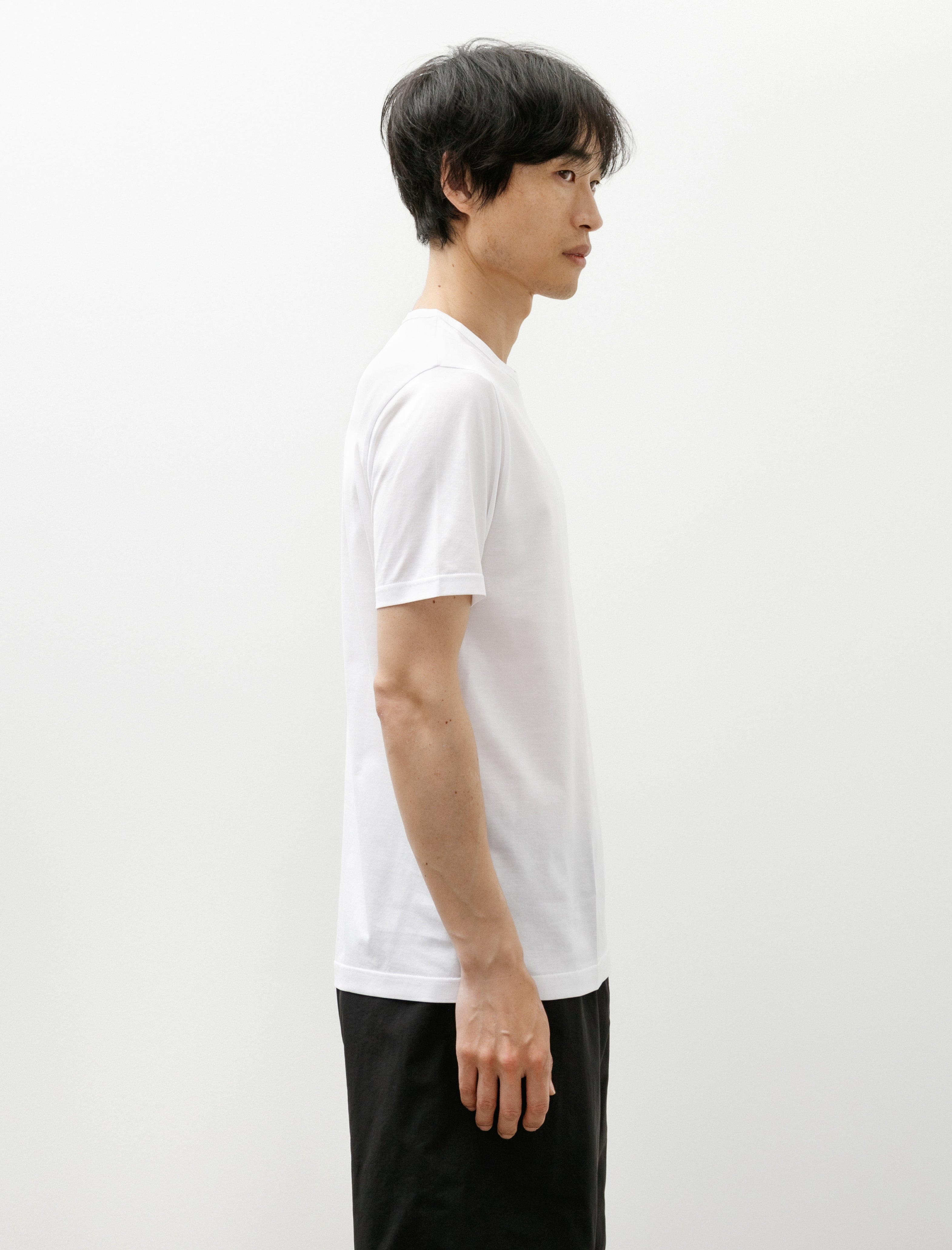 Sunspel SS Classic T-Shirt White