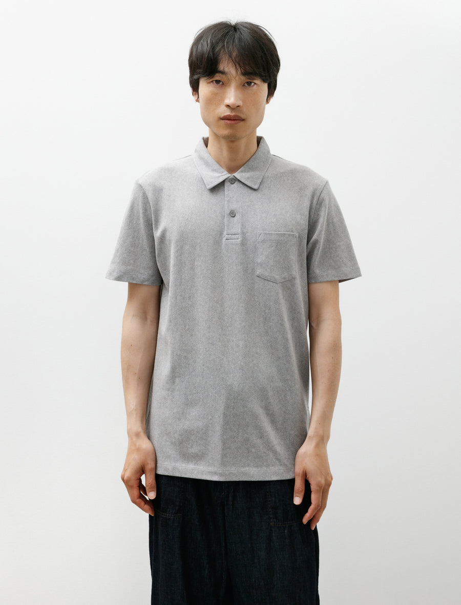 Riviera Polo Grey Melange - Image 1