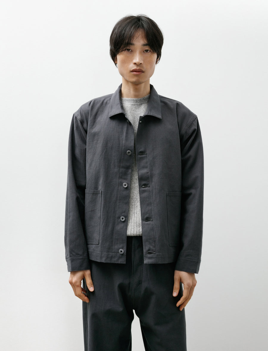 Taiga Takahashi Lot 303 Coverall Jacket Charcoal – Neighbour