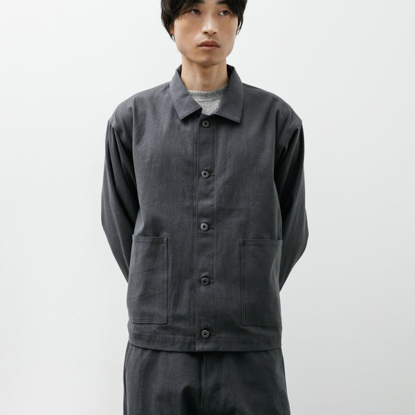 【LAPIIS】SHIRT JACKET&TROUSERS【CHARCOAL】 nbrmenmarch252026ecommkim-