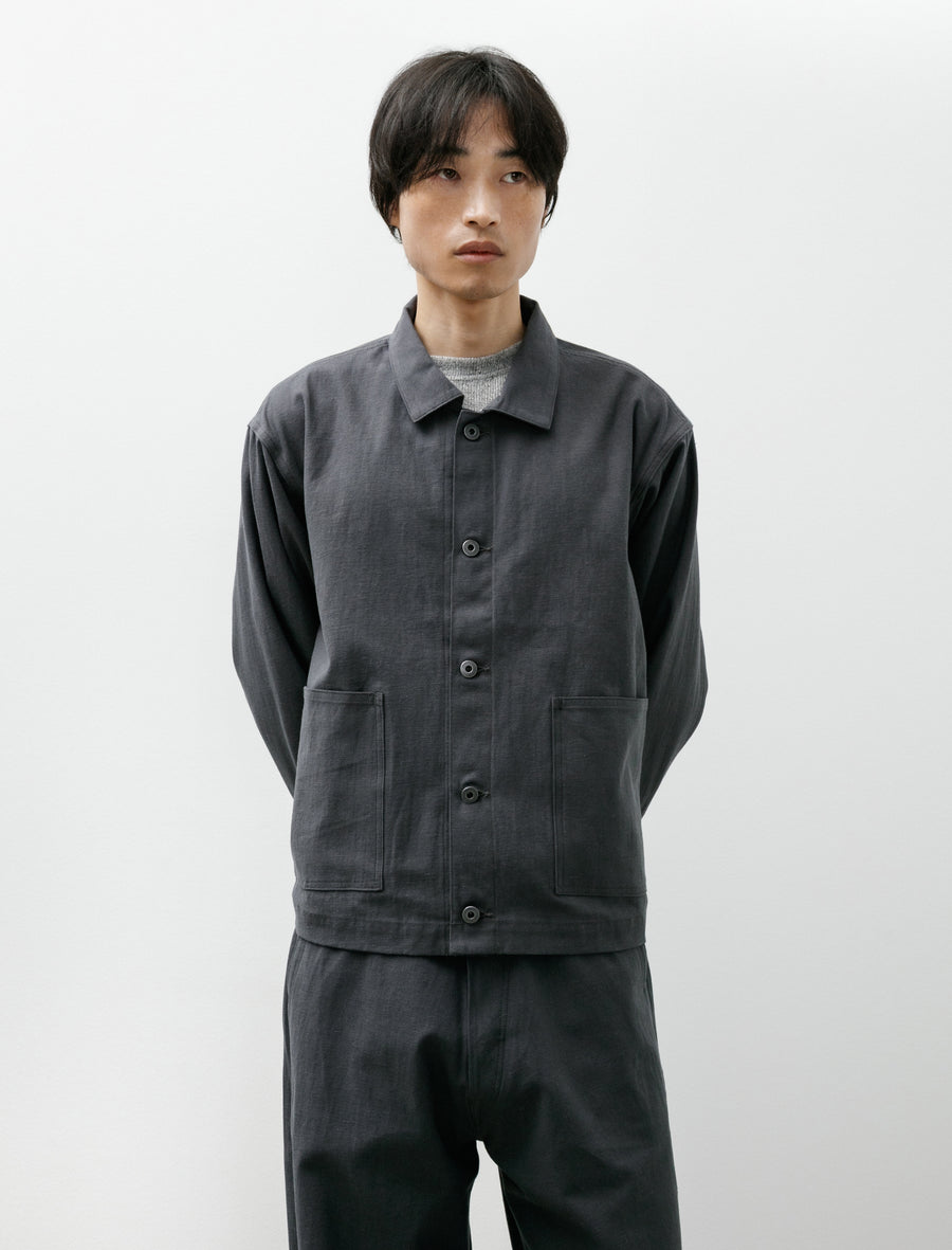 Taiga Takahashi Lot 303 Coverall Jacket Charcoal – Neighbour