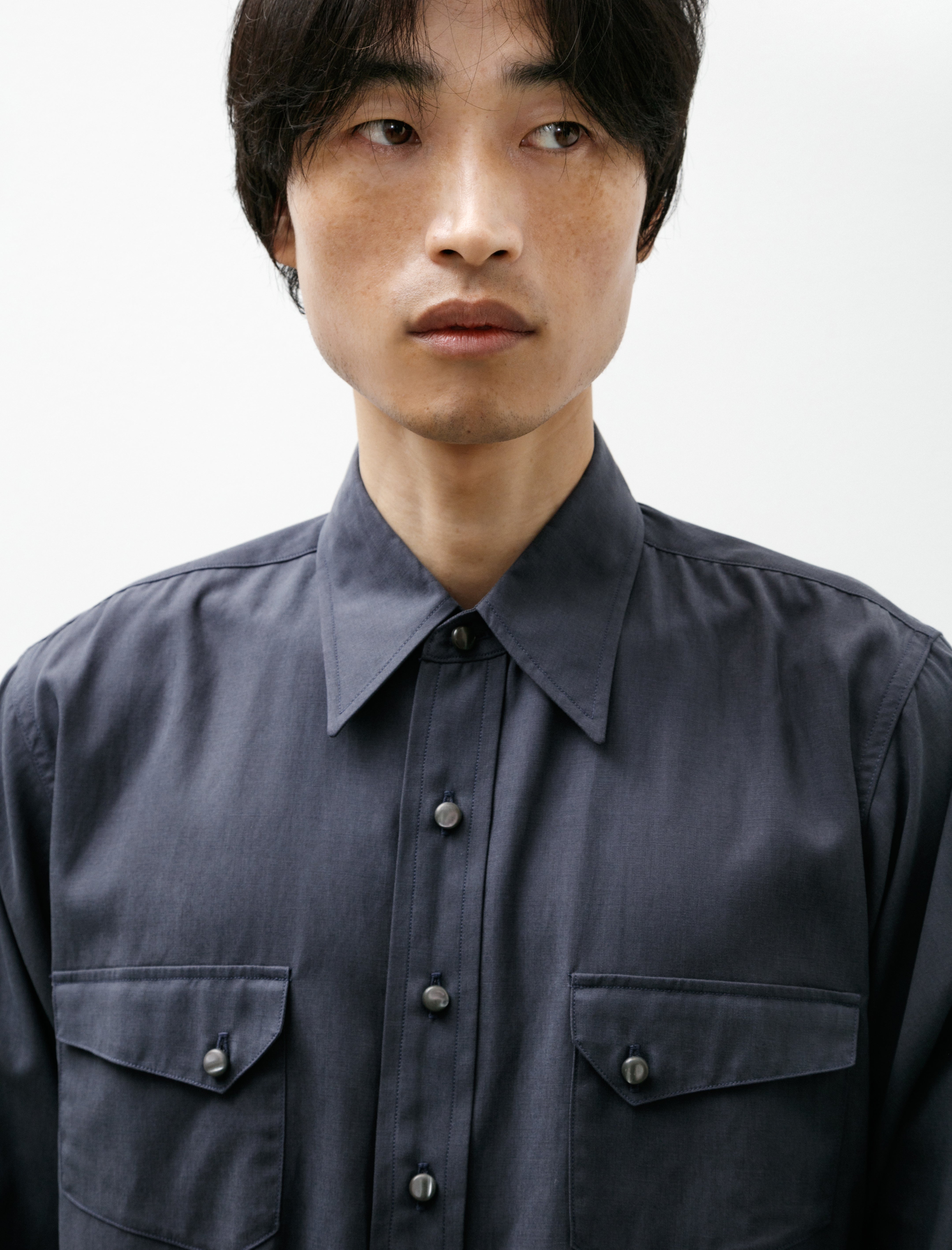 Taiga Takahashi Lot 118 Cowboy Shirt Navy – Neighbour