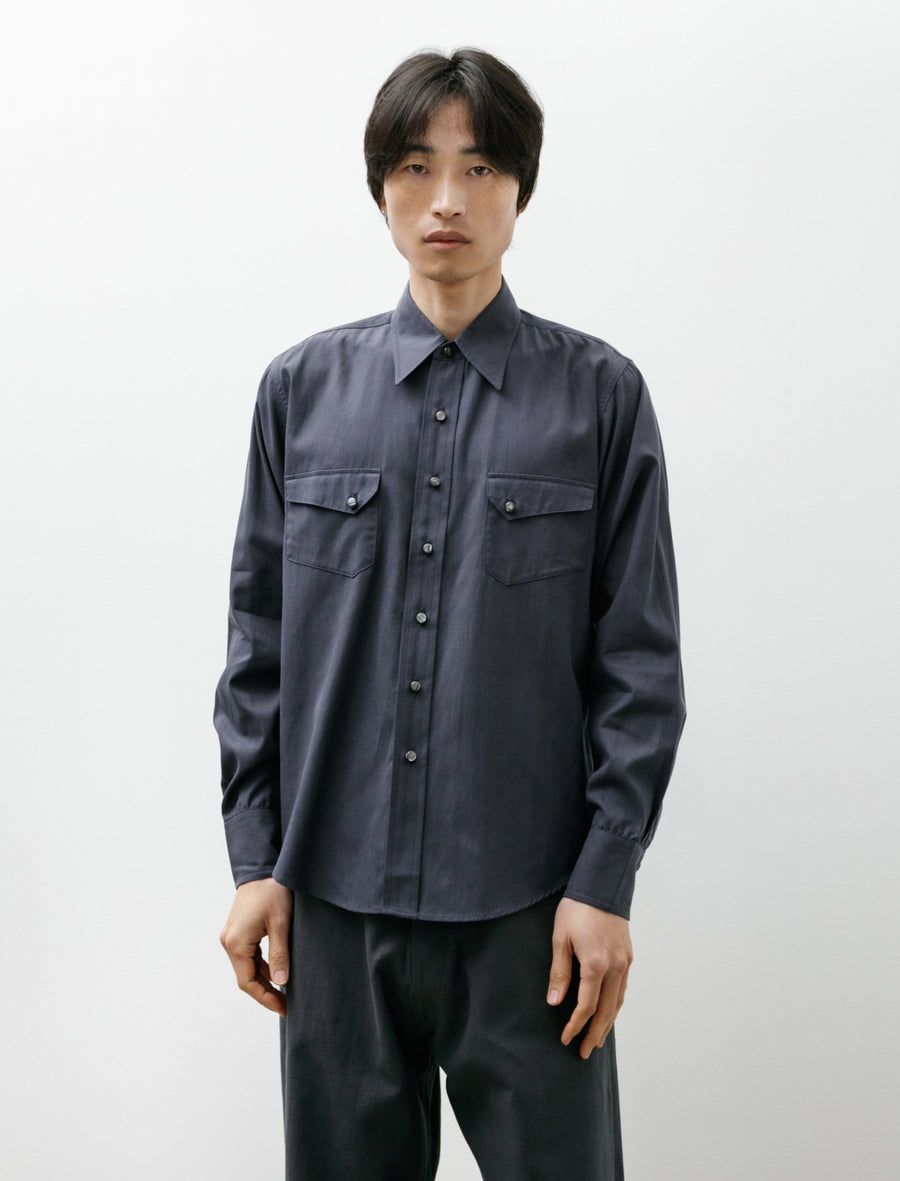 Taiga Takahashi Lot 118 Cowboy Shirt Navy – Neighbour
