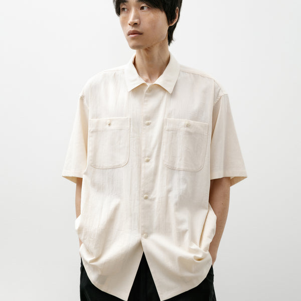 Yoko Sakamoto Utility S/S Shirt Ecru – Neighbour