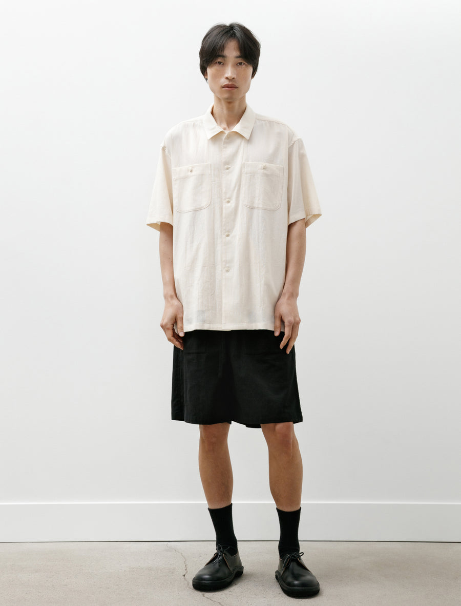 Utility S/S Shirt Ecru - Image 5