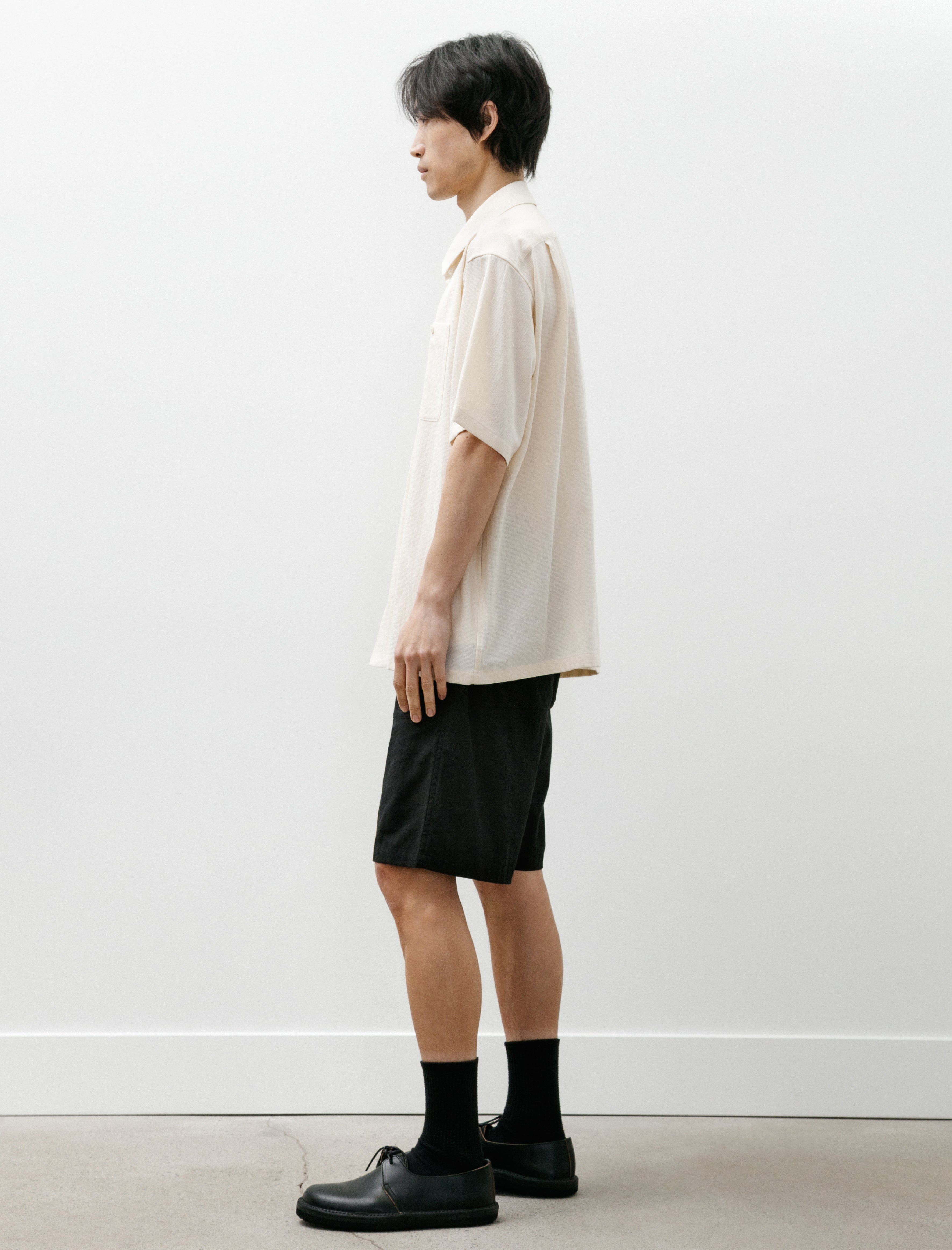 Yoko Sakamoto Utility S/S Shirt Ecru