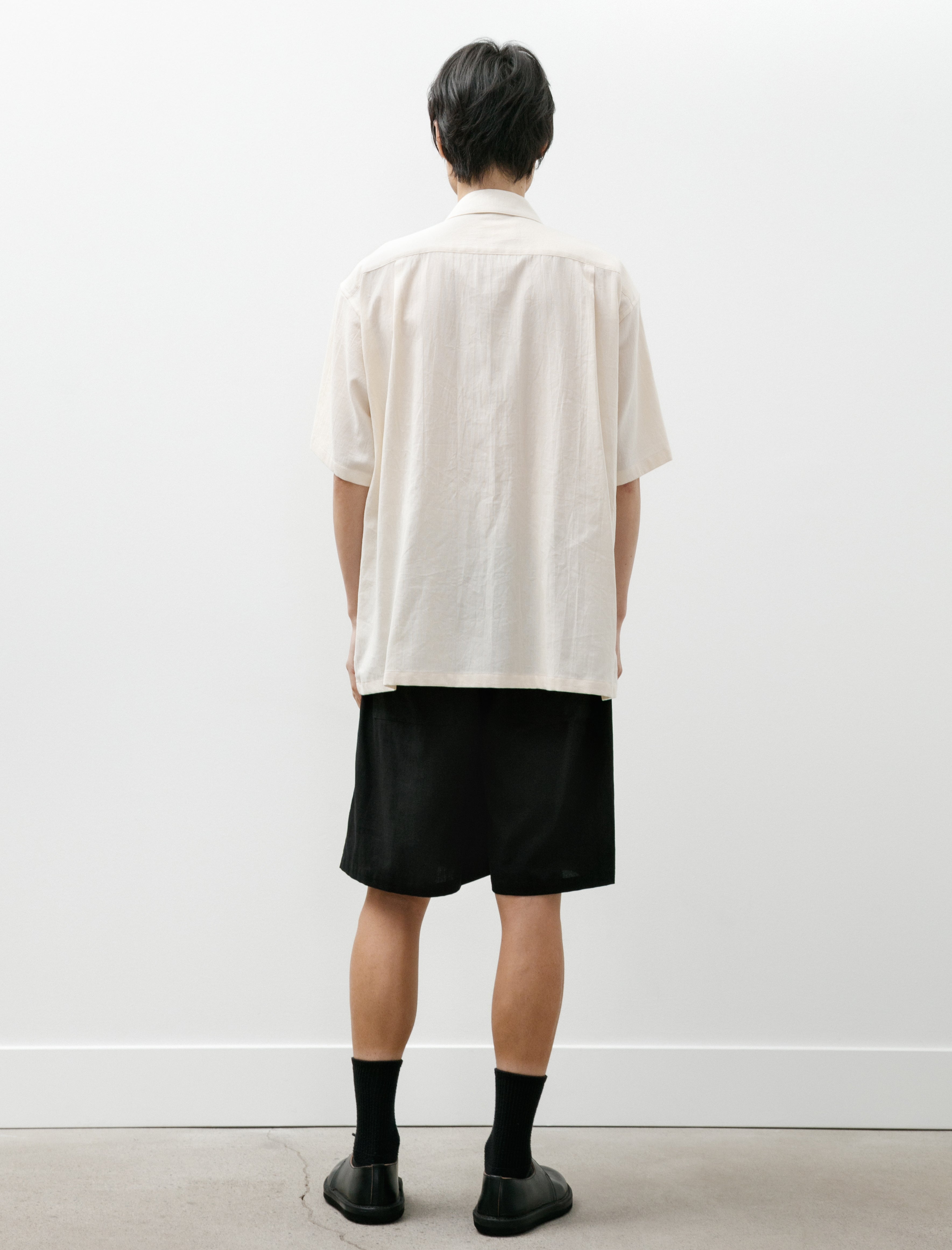 Yoko Sakamoto Utility S/S Shirt Ecru
