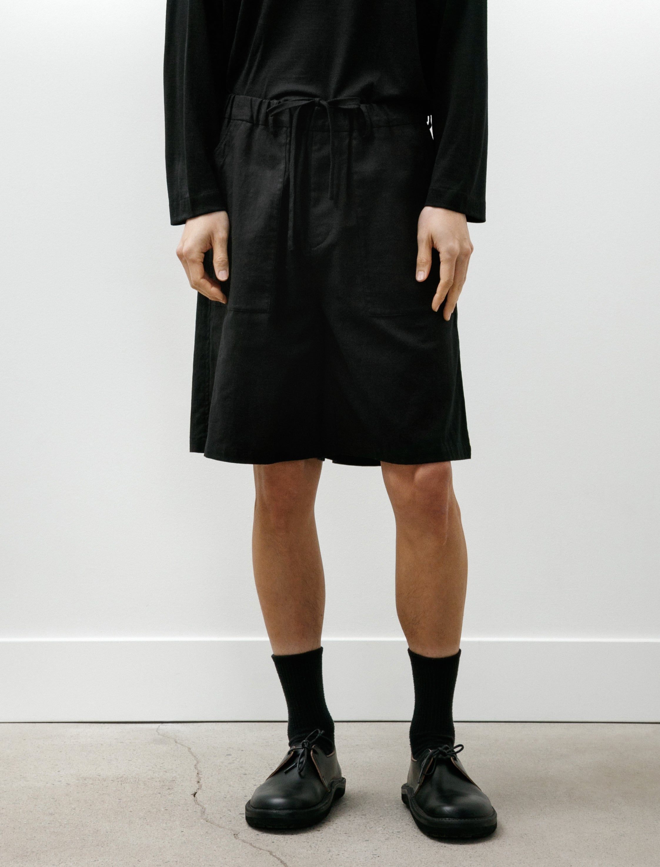 Yoko Sakamoto Utility Easy Shorts Black – Neighbour