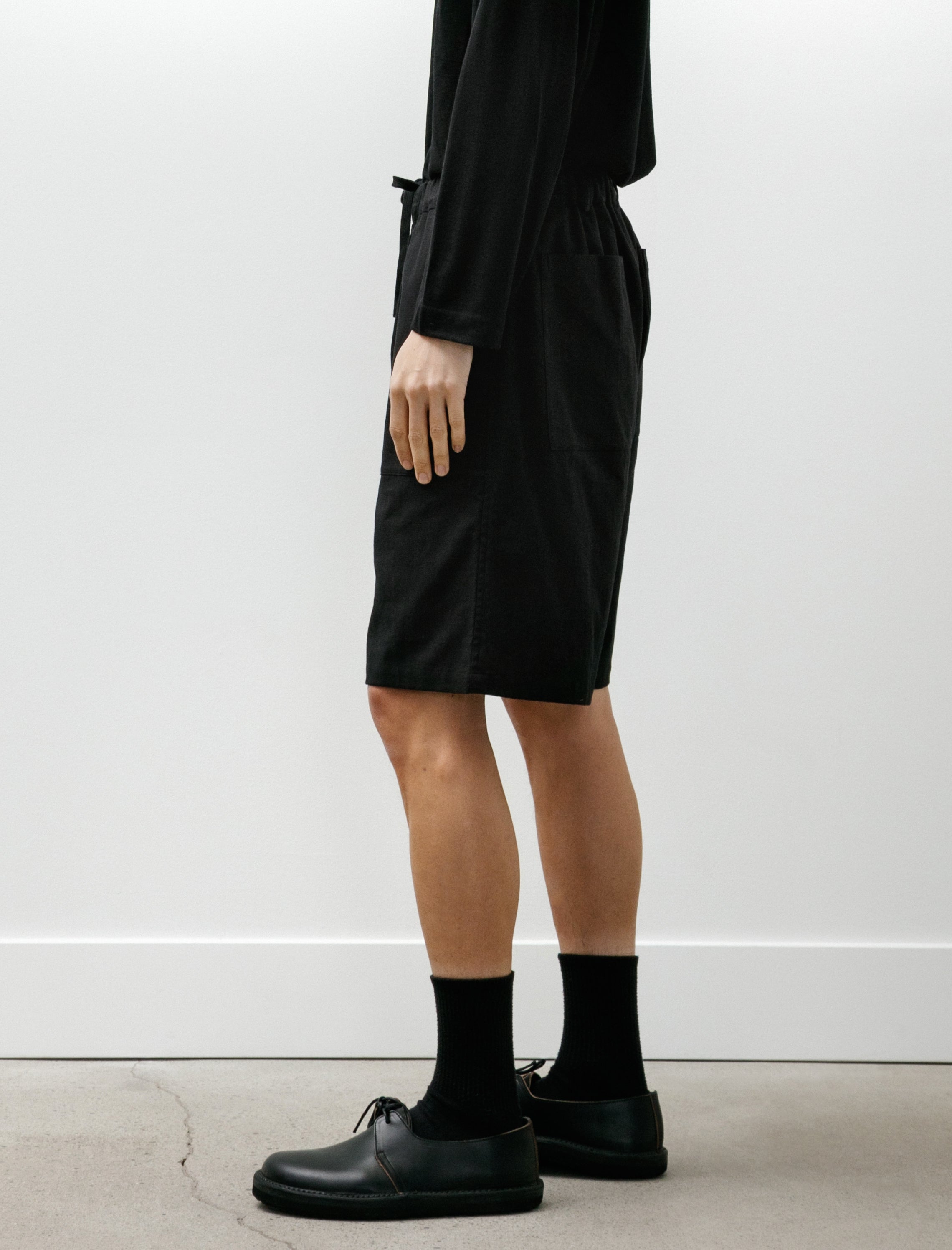 Yoko Sakamoto Utility Easy Shorts Black