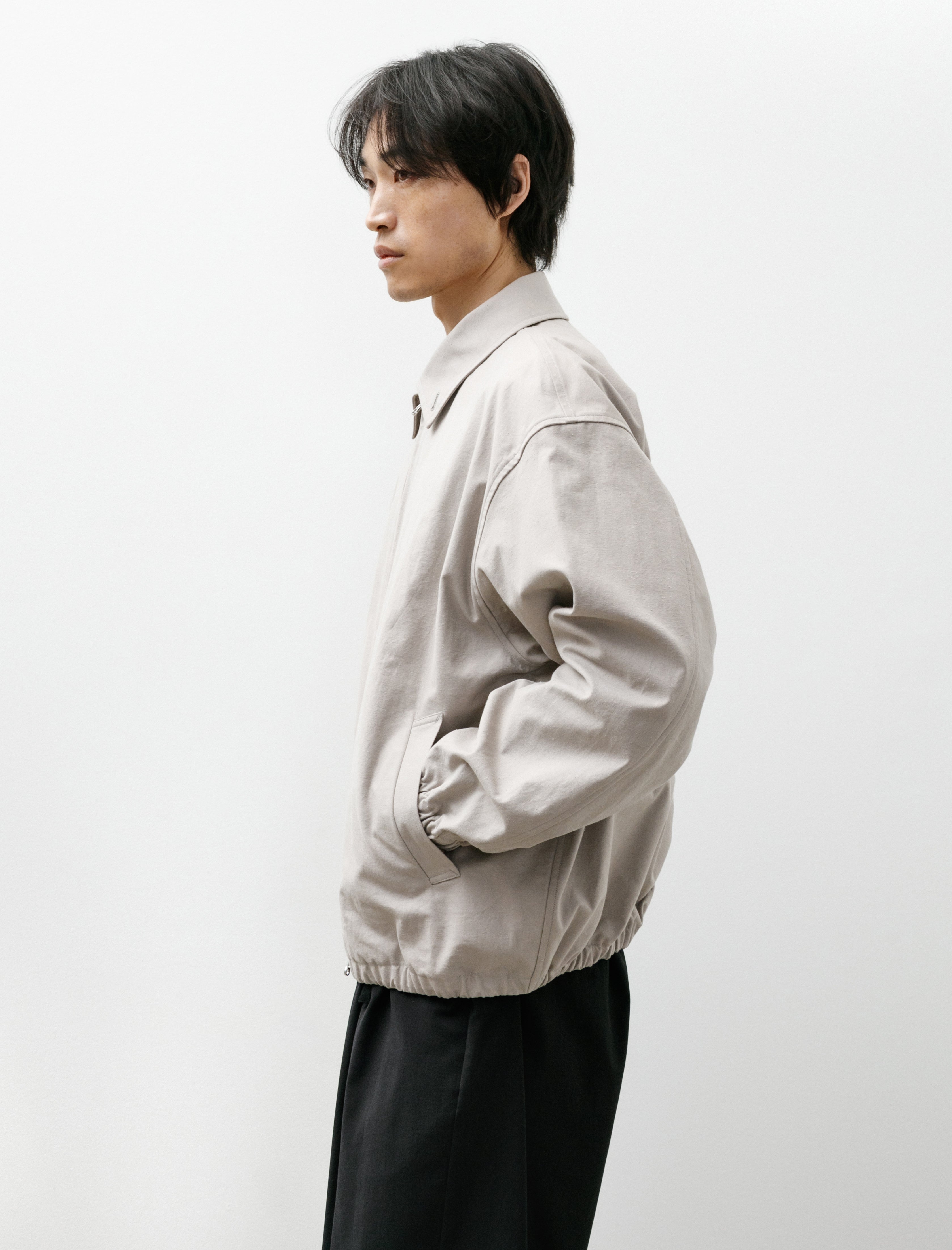 Yoko Sakamoto Zip Blouson Beige – Neighbour