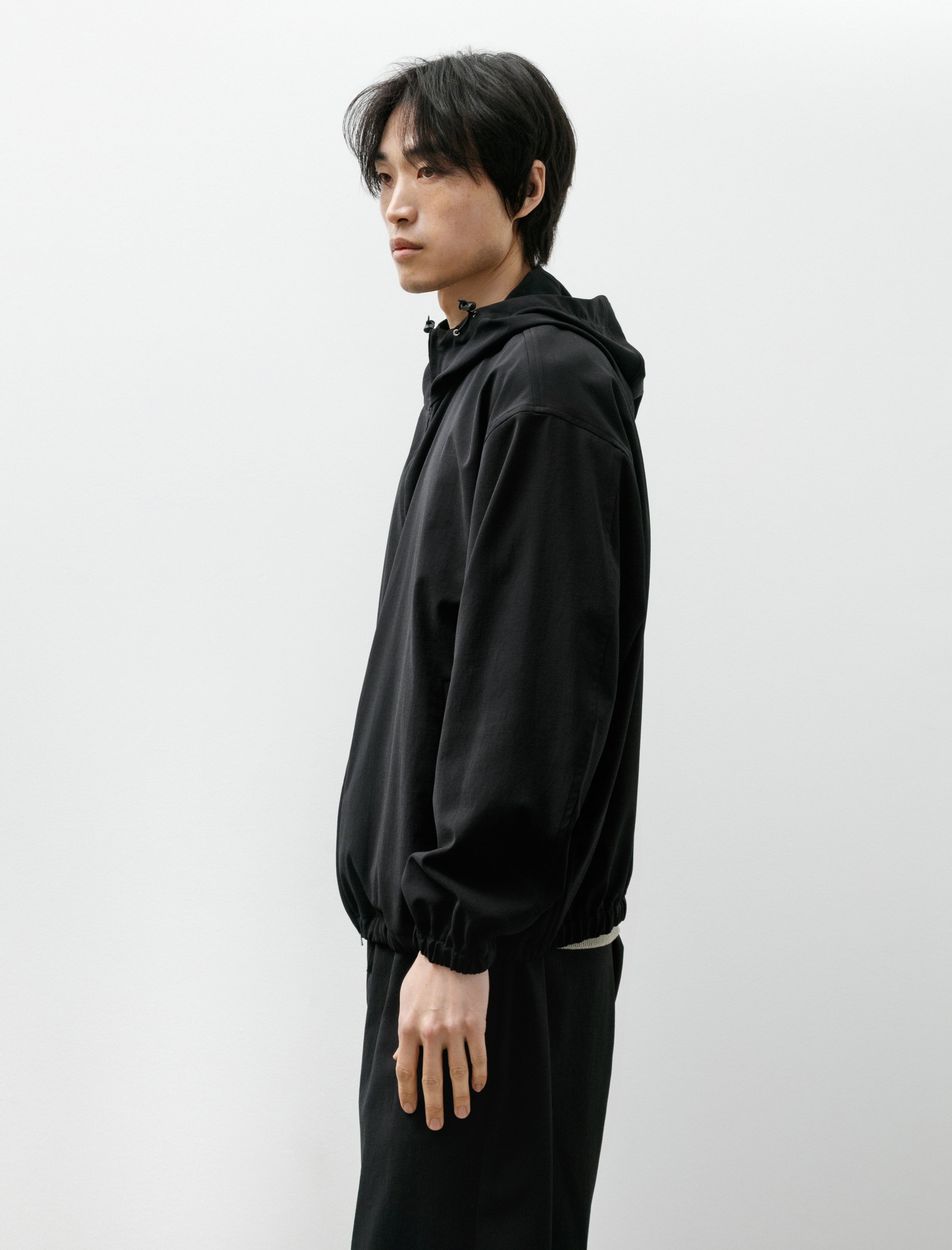 Yoko Sakamoto Hooded Blouson Black