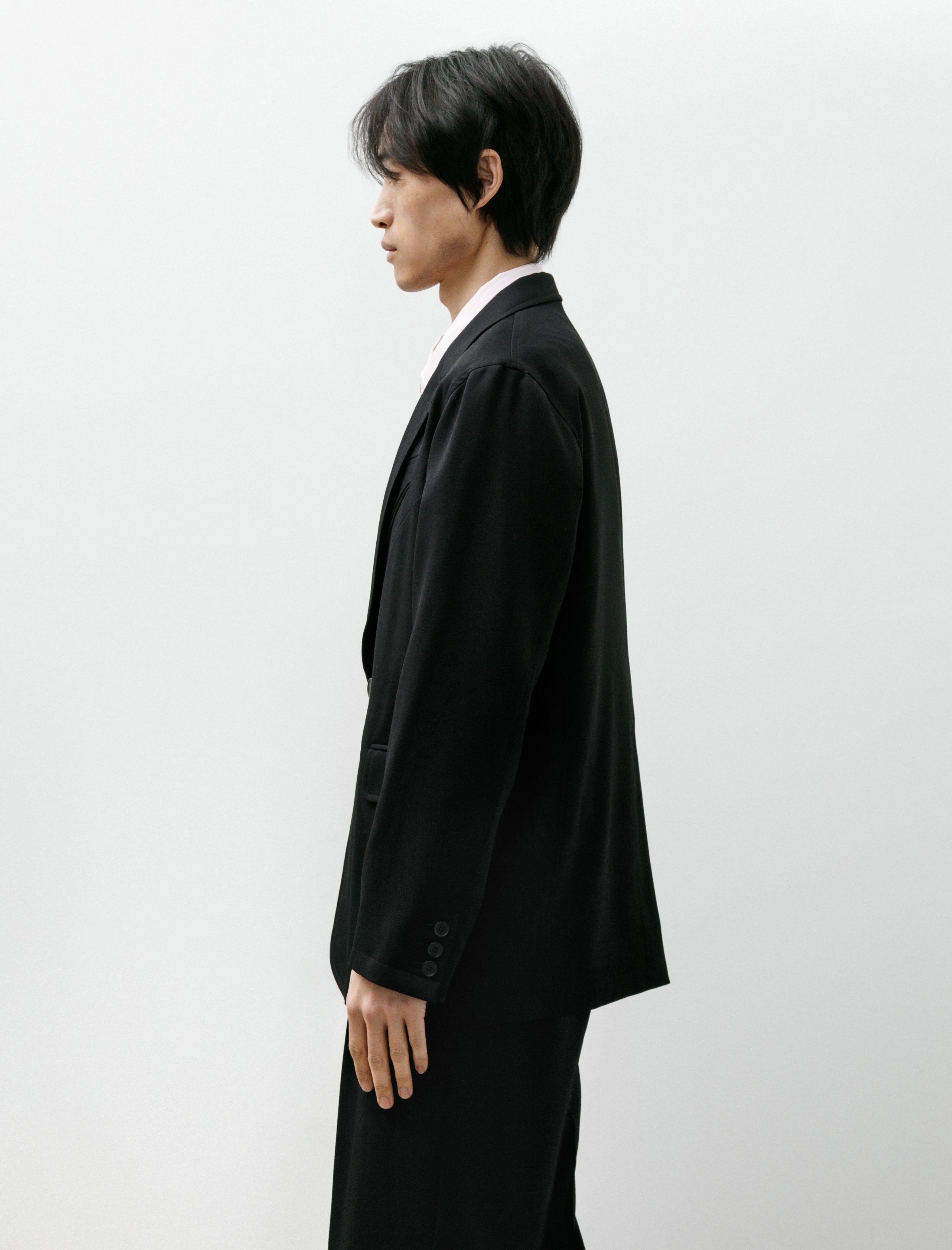 Sire Light Wool Jacket Black Suiting
