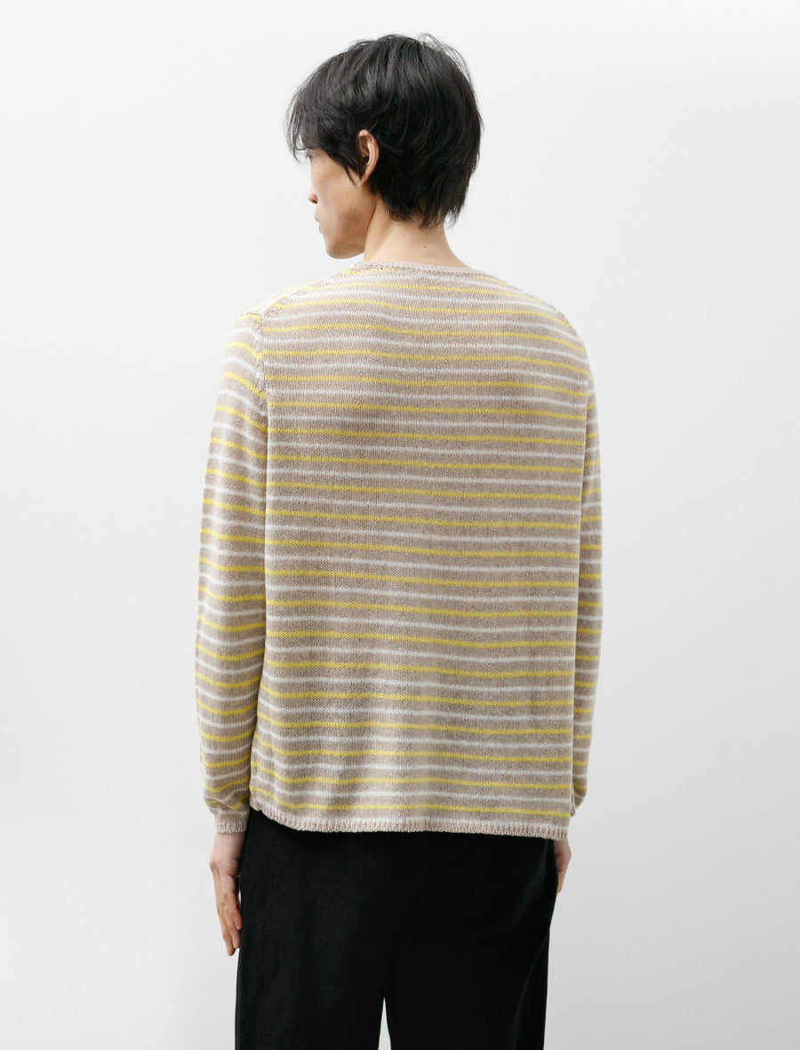 Cashmere Summer Knit P/O Beige Yellow - Image 2