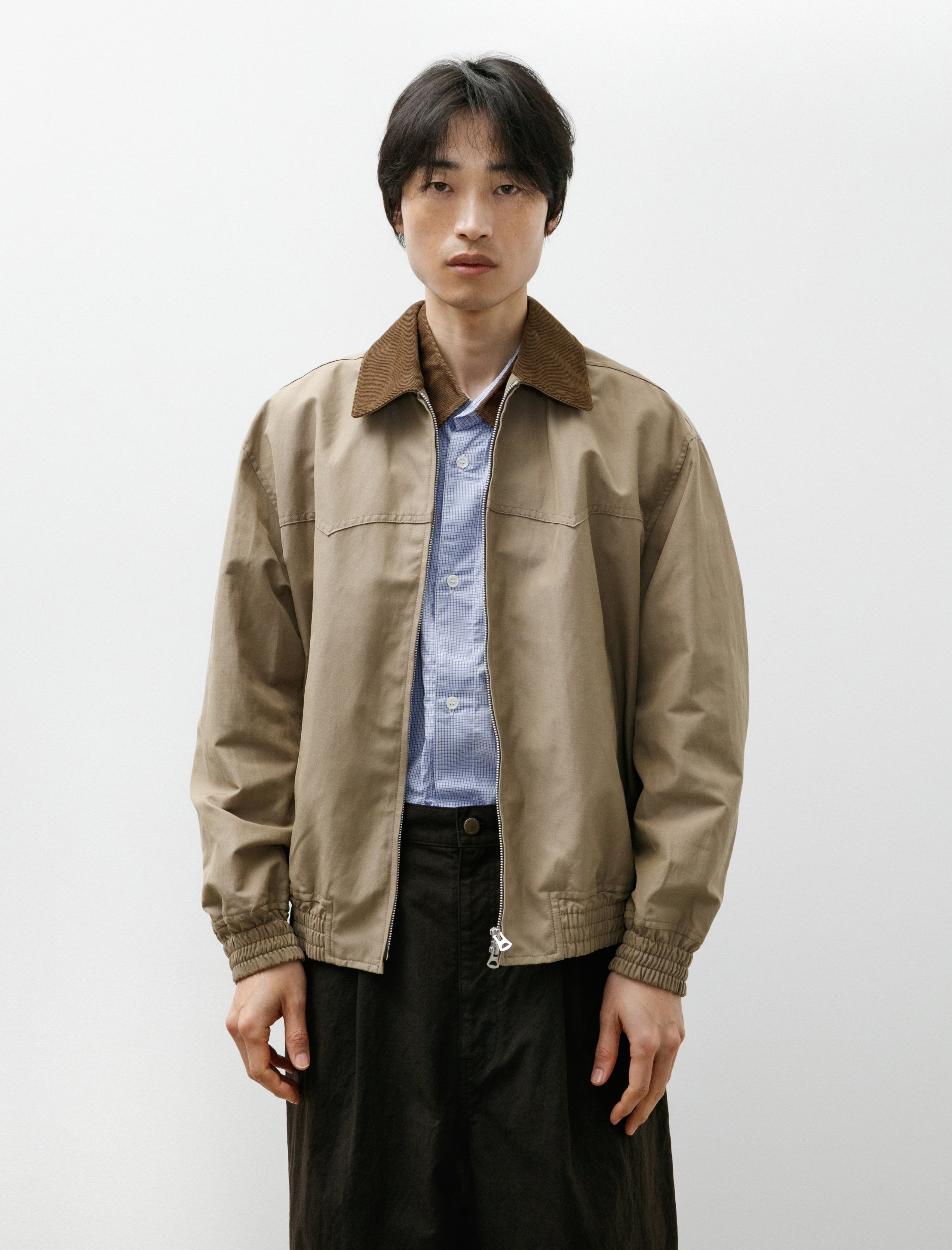 Comme des Garçons Homme Corduroy Collar Jacket Beige