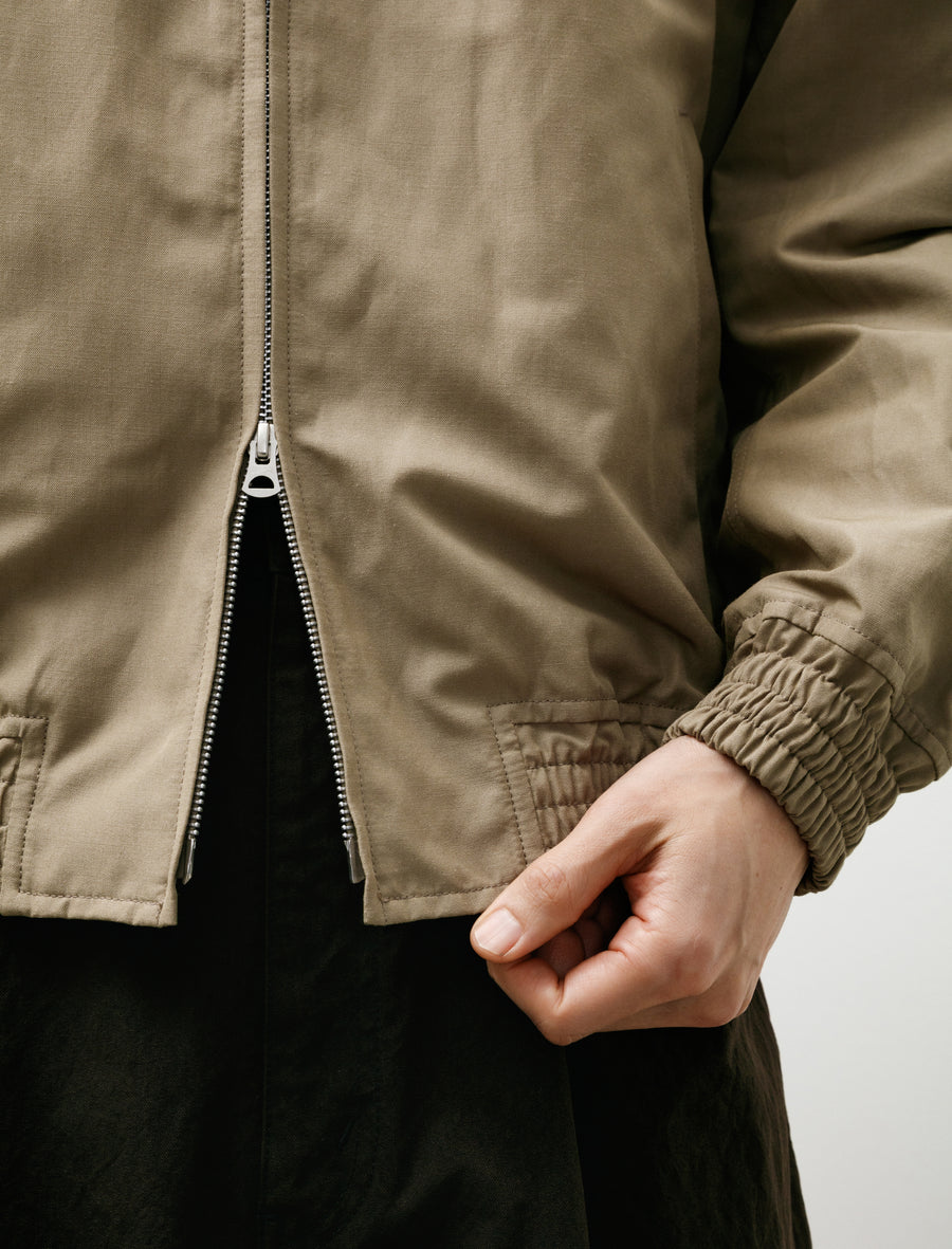 Corduroy Collar Jacket Beige - Image 5