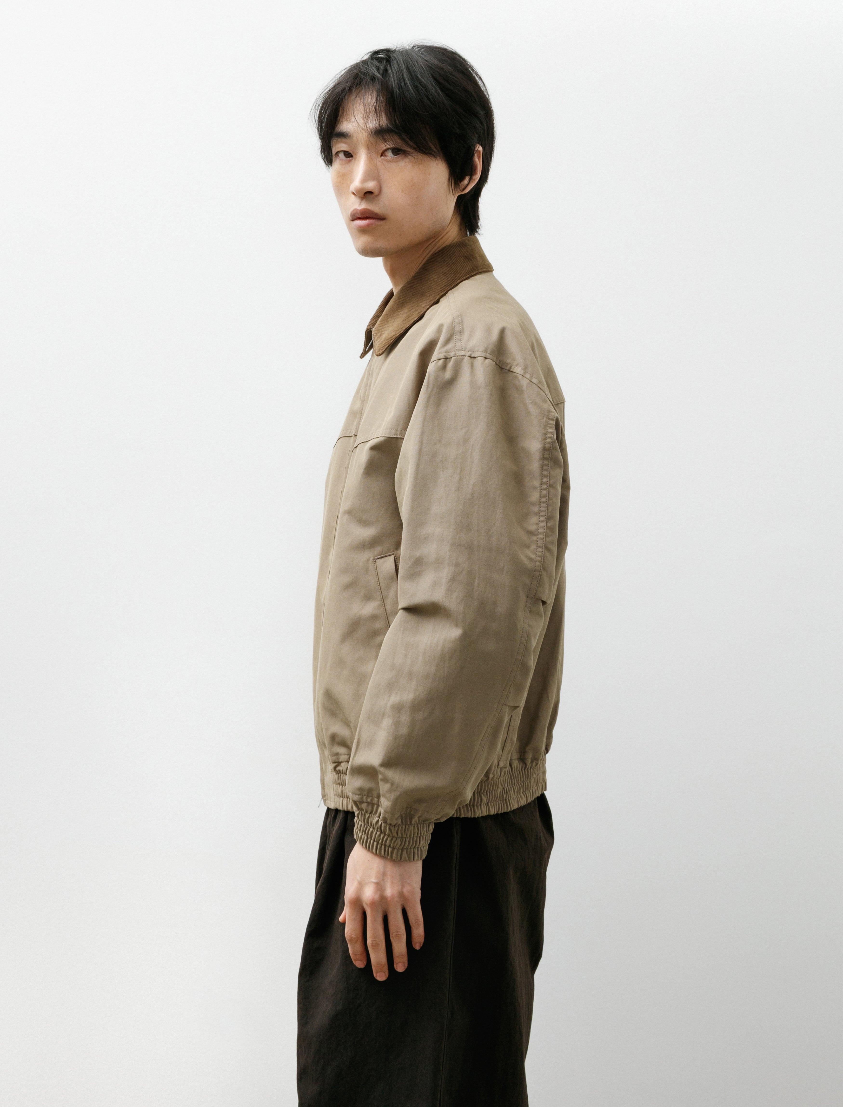 Comme des Garçons Homme Corduroy Collar Jacket Beige