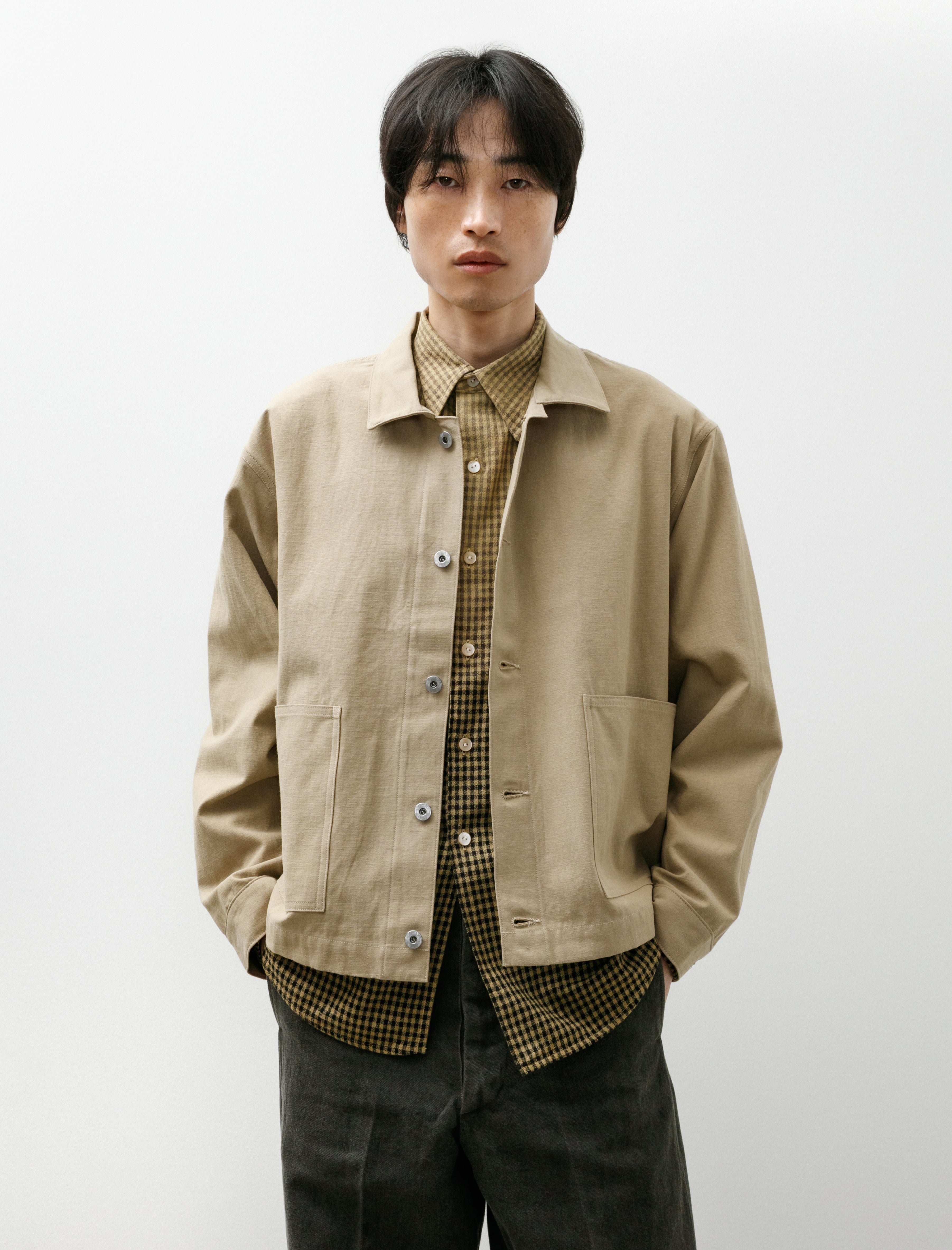 Taiga Takahashi Lot 303 Coverall Jacket Beige – Neighbour