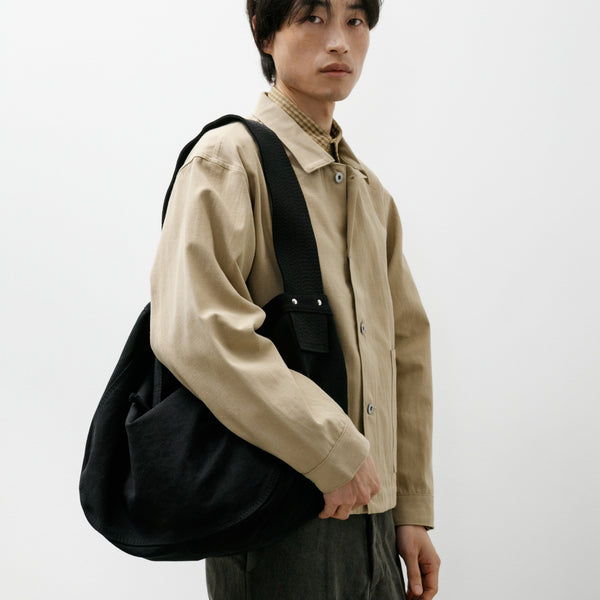 バッグ Taiga Takahashi NEWSBOY BAG Lot.004 Taiga Takahashi Lot 004 Newsboy Bag Black – Neighbour