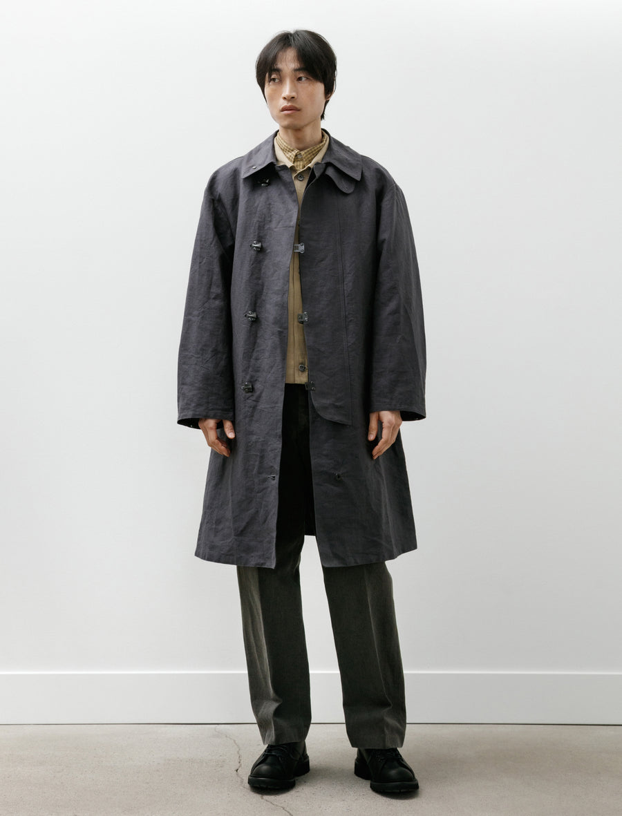 Lot 411 M-1918 Rain Coat Charcoal - Image 4
